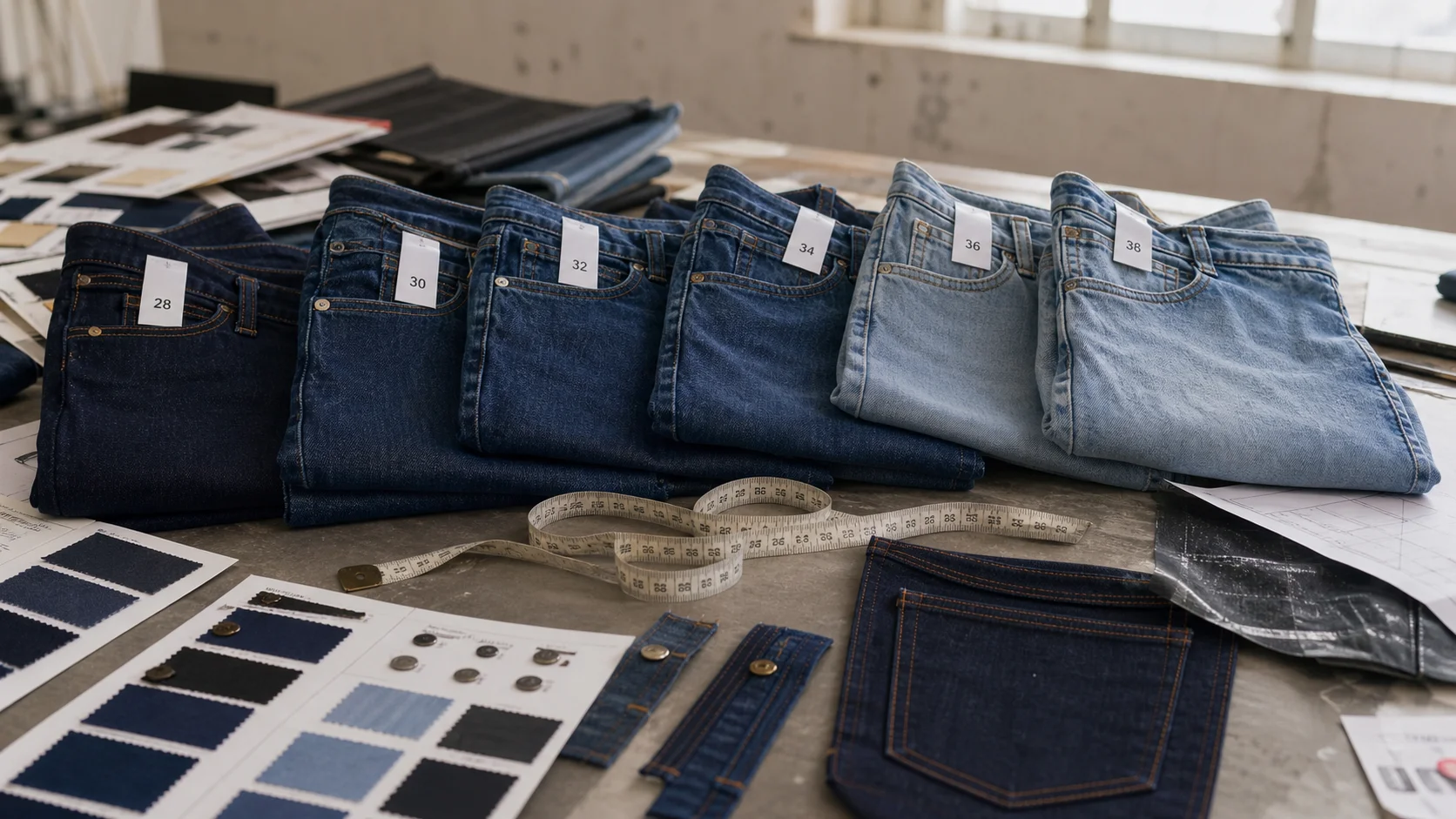 Private Label Jeans Size Grading Cost Breakdown