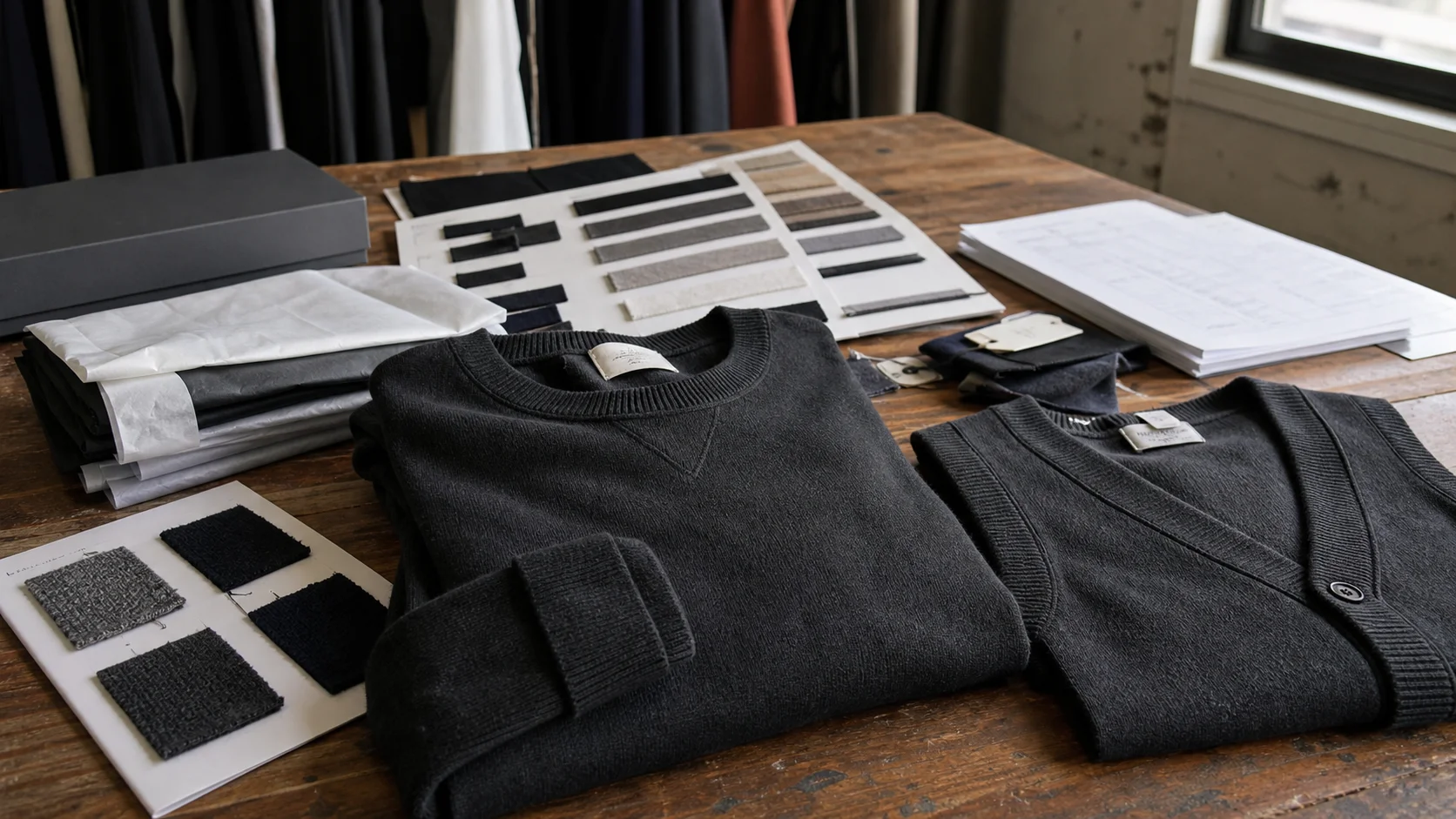 Private Label Knitwear Orders for Restaurant Staff