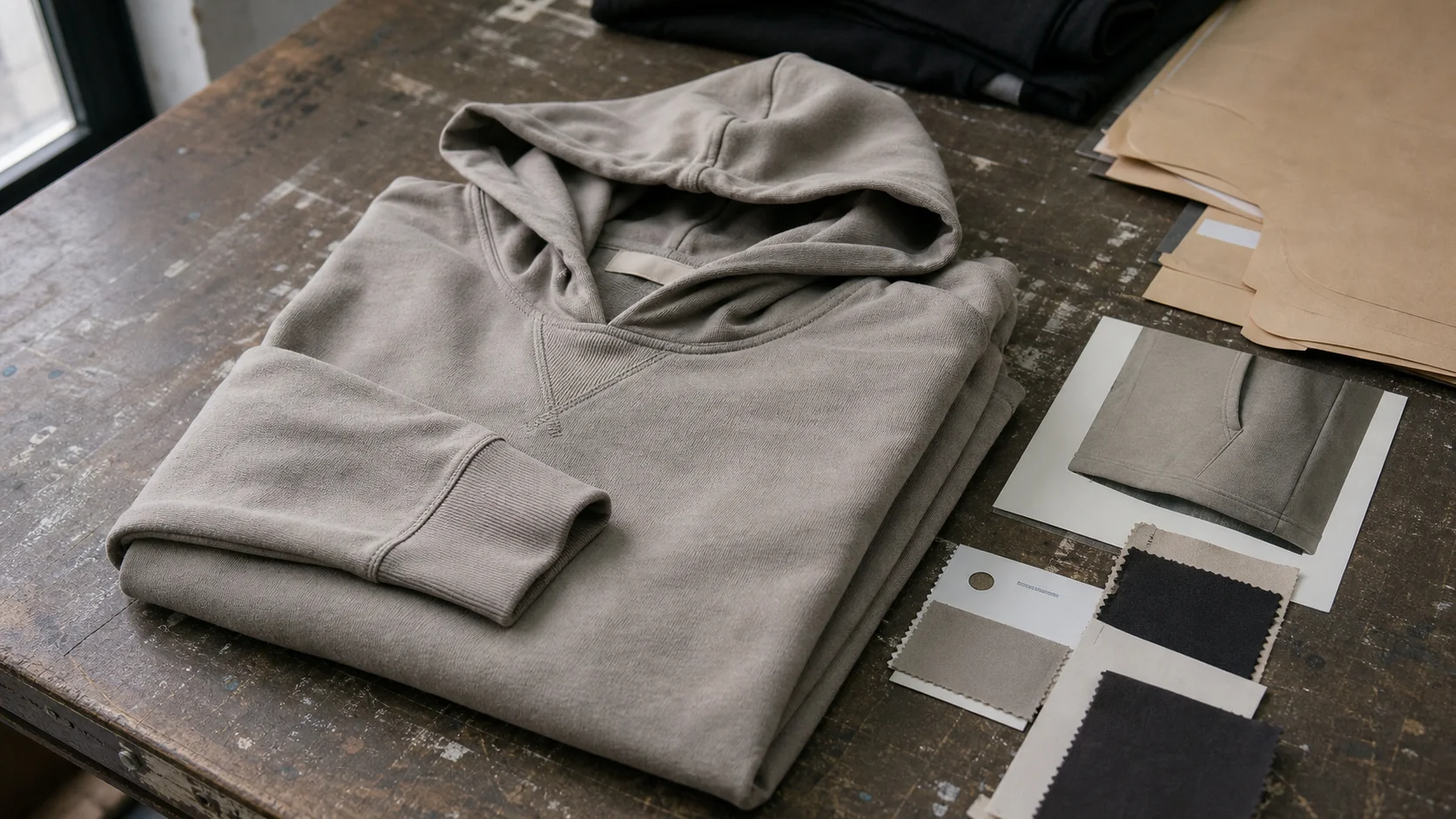 Private Label Pullover Hoodie Tech Pack for Launch Orders