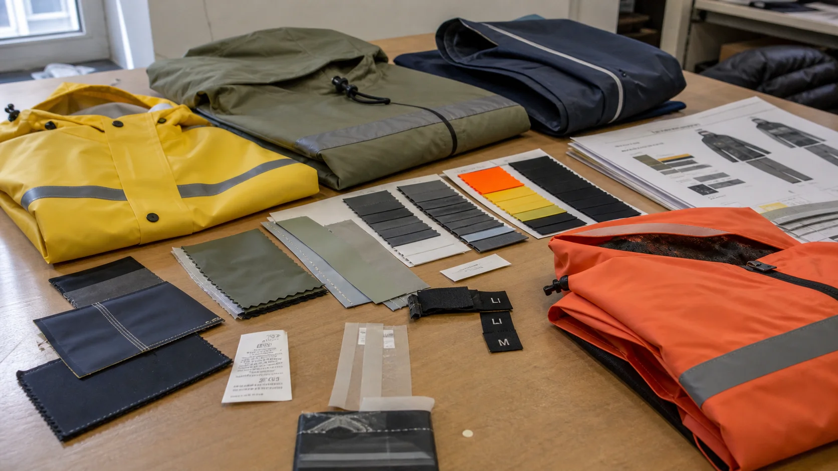 Private Label Raincoat Compliance Testing for Bus Staff