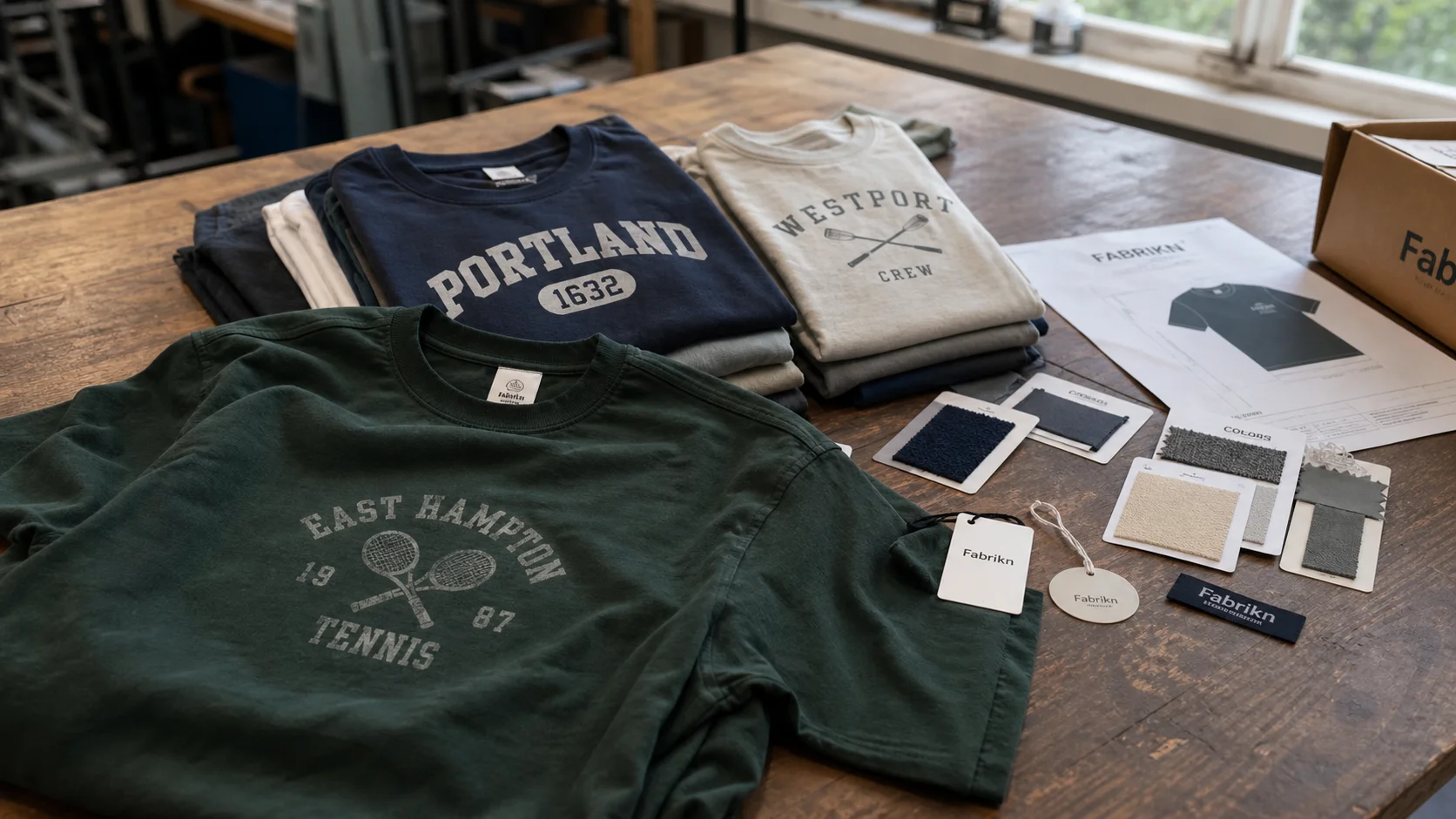 Private Label Screen-Printed T-Shirts for Campus Buyers