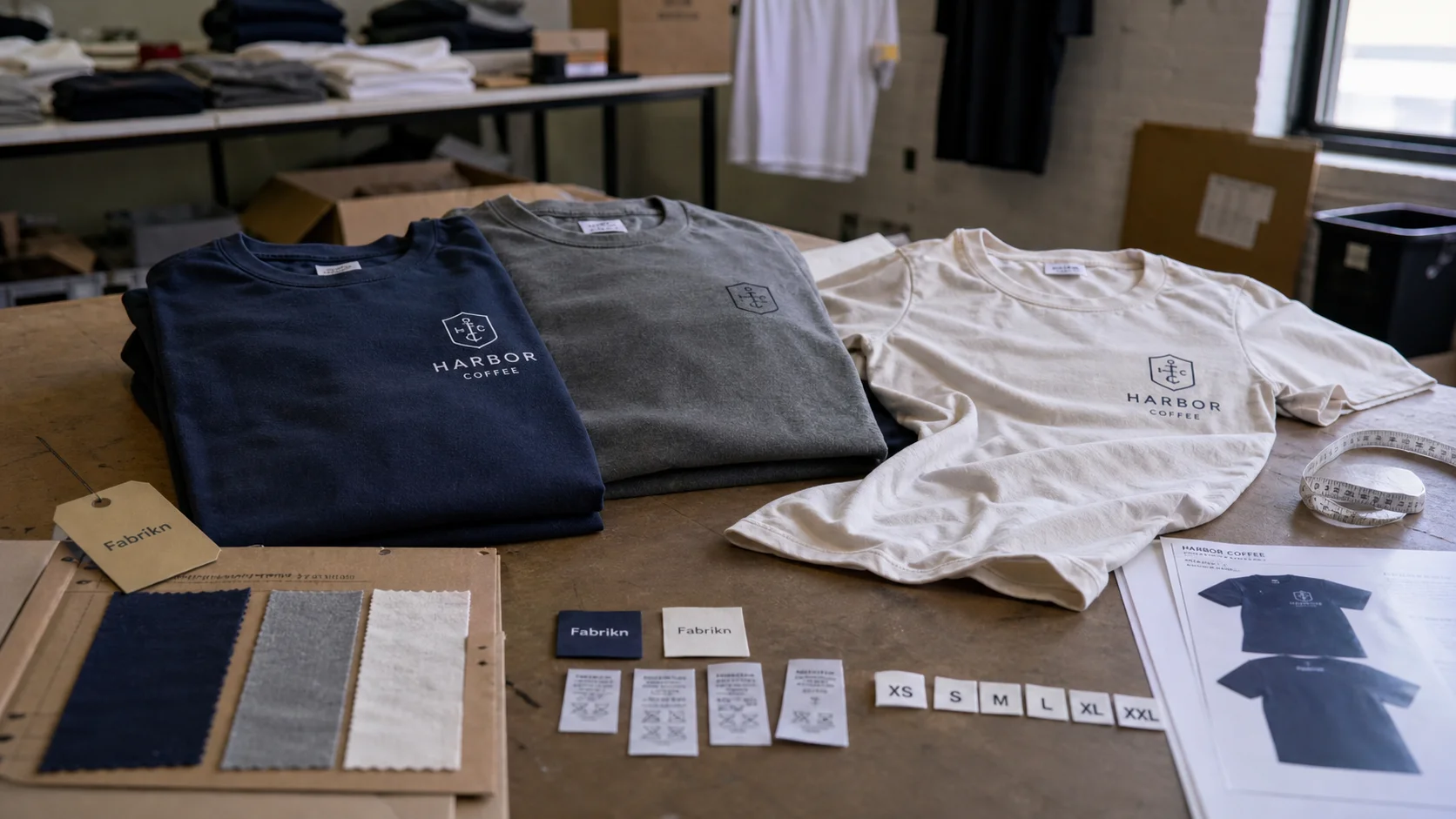 Private Label Screen Printed T-Shirts for Franchise Uniforms