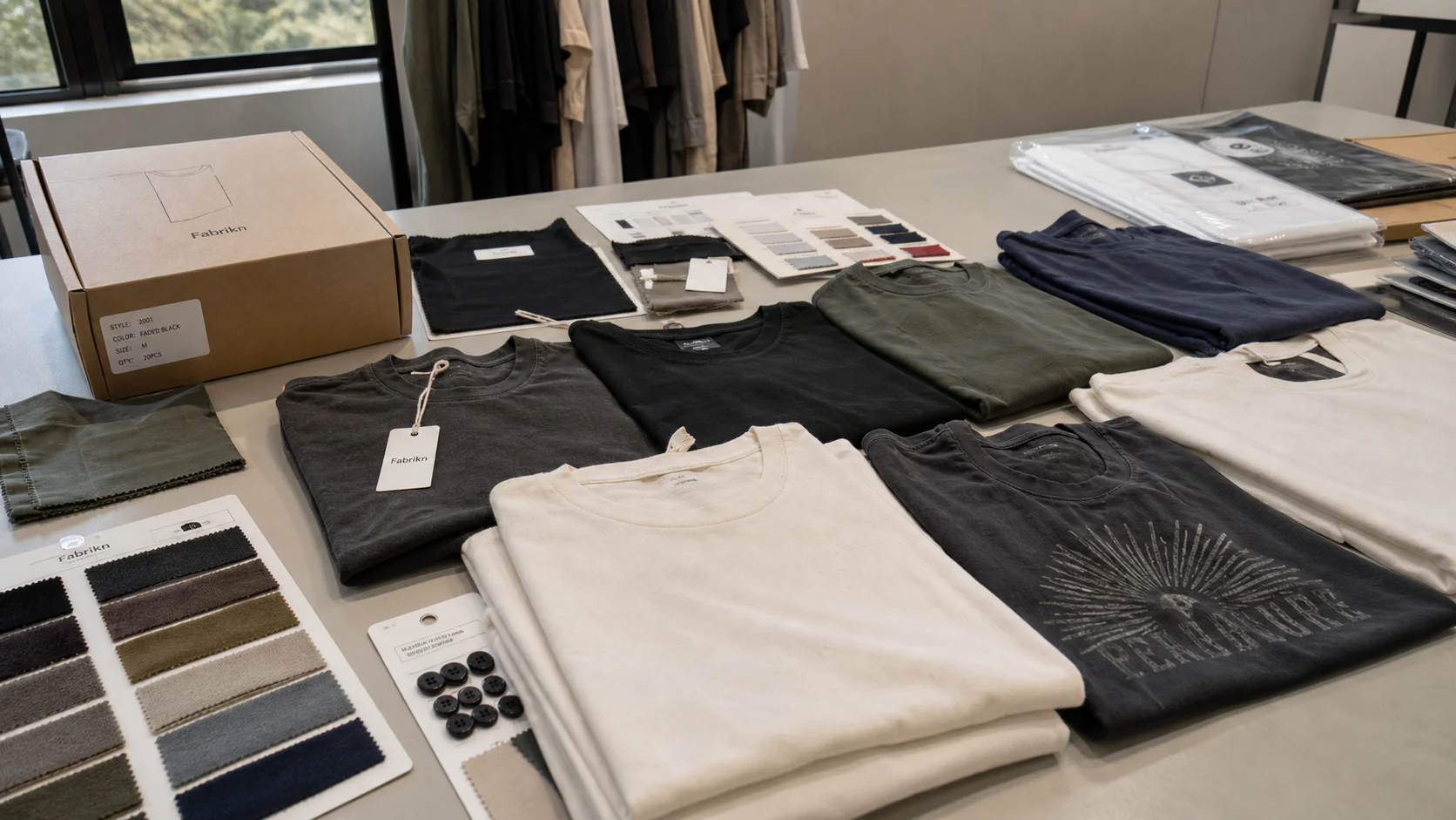 Private Label Screen-Printed T-Shirts for Retail Launches