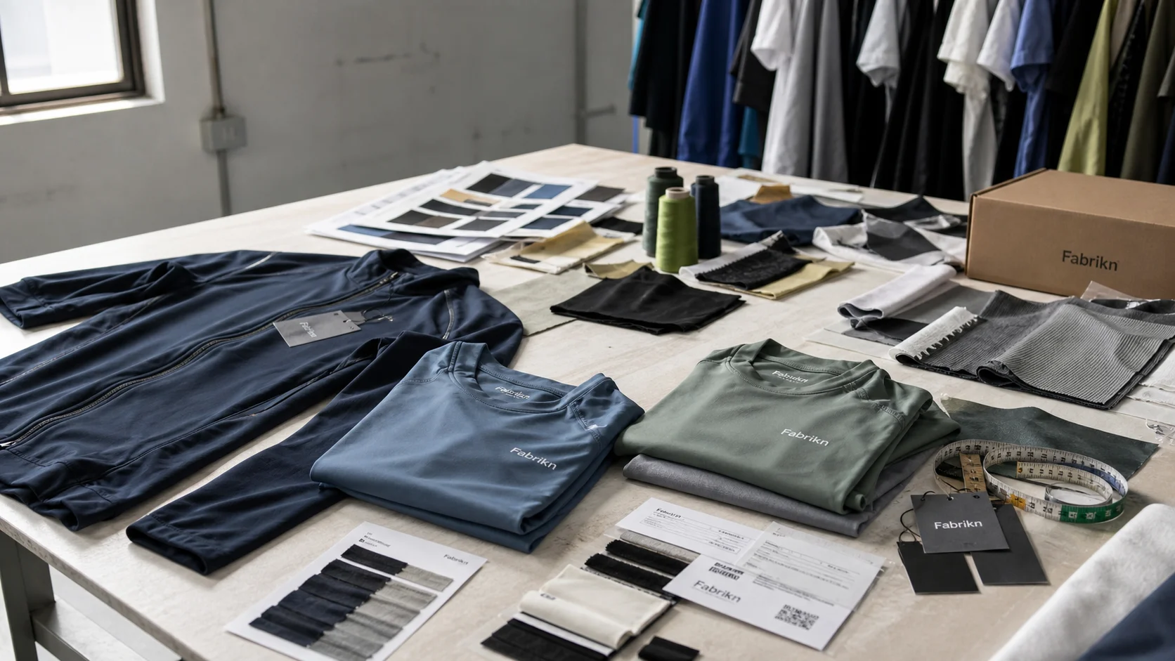A Private Label Sportswear Factory: MOQ and QC