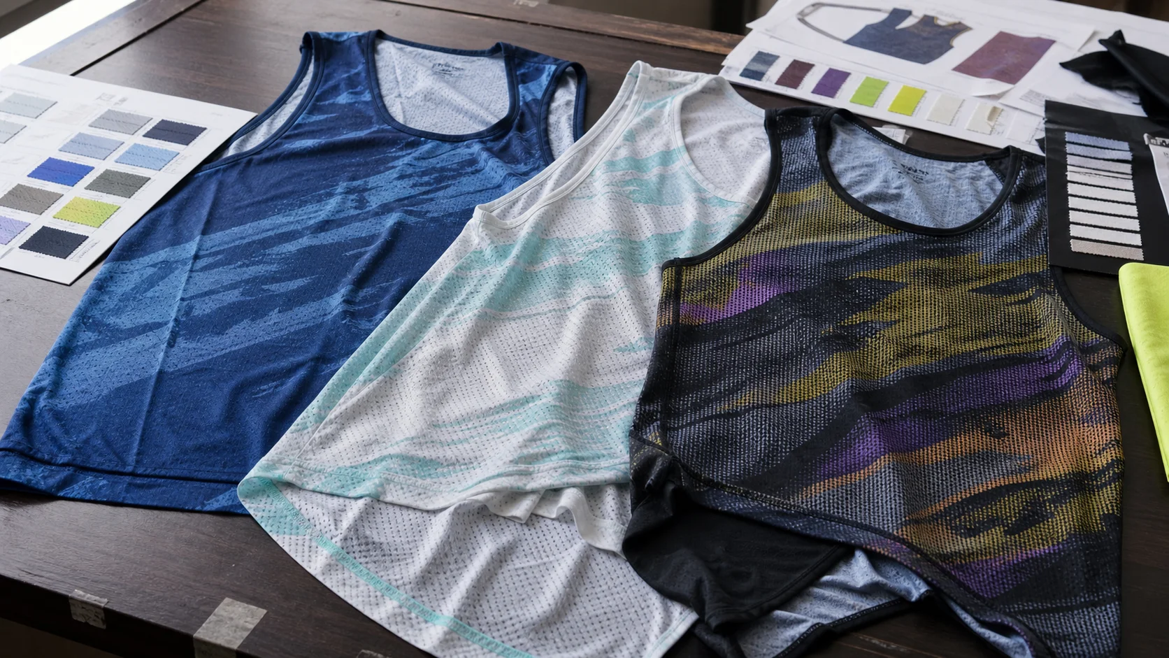 Private Label Sublimated Running Singlets for Marathons