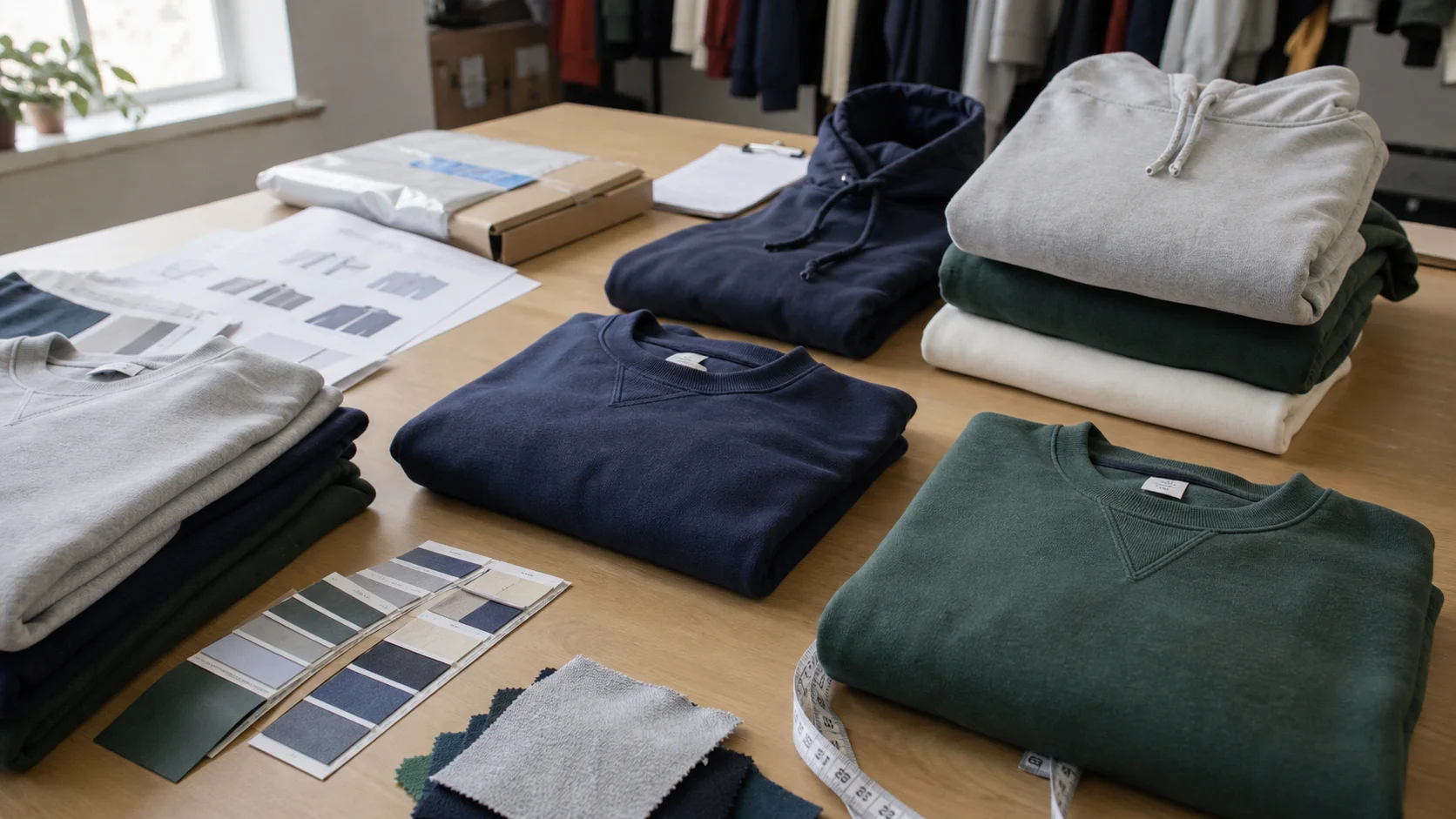 Private Label Sweatshirt Lead Times for Campus Restocks
