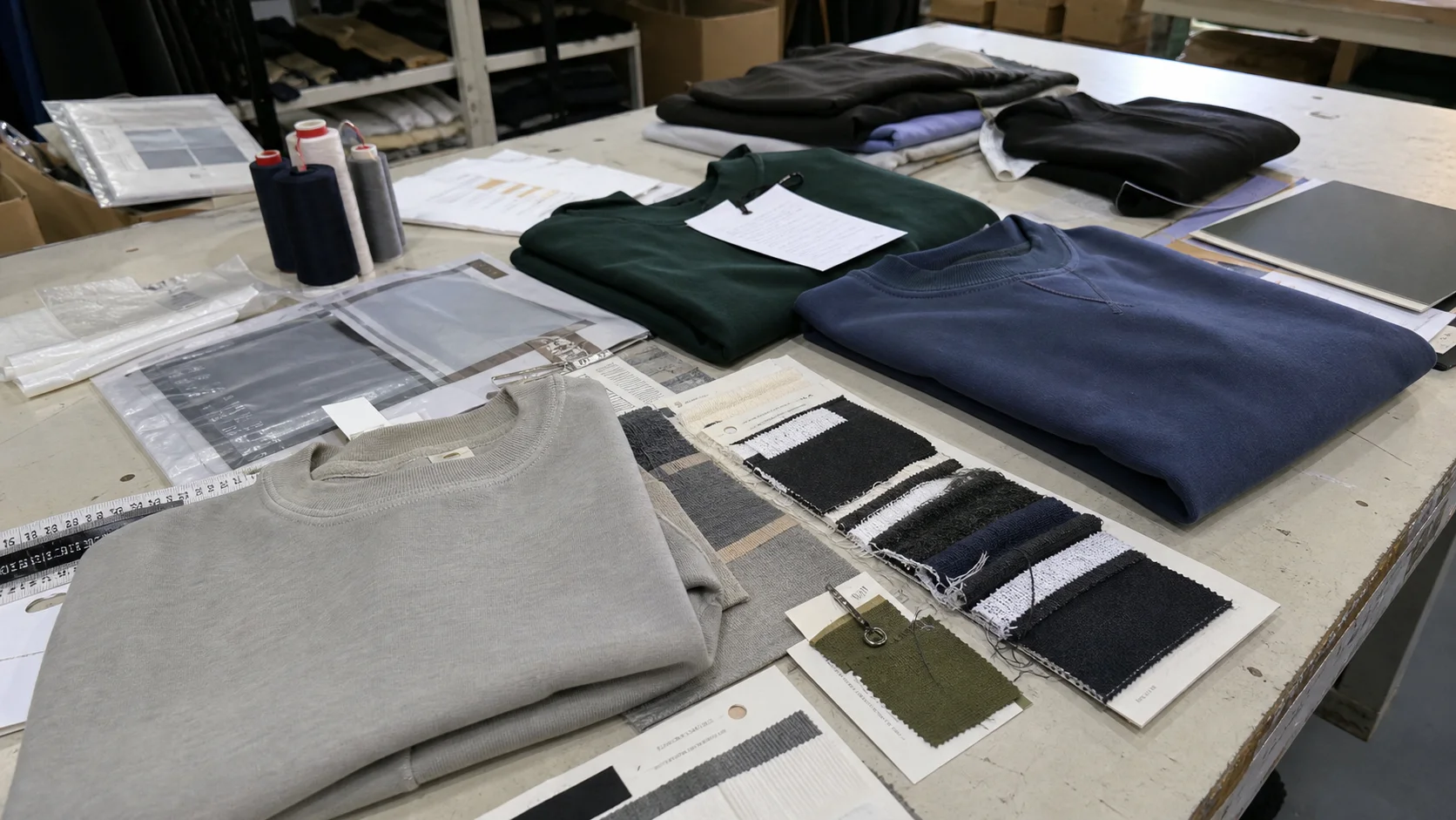 Private Label Sweatshirt Lead Times for Retail Buyers