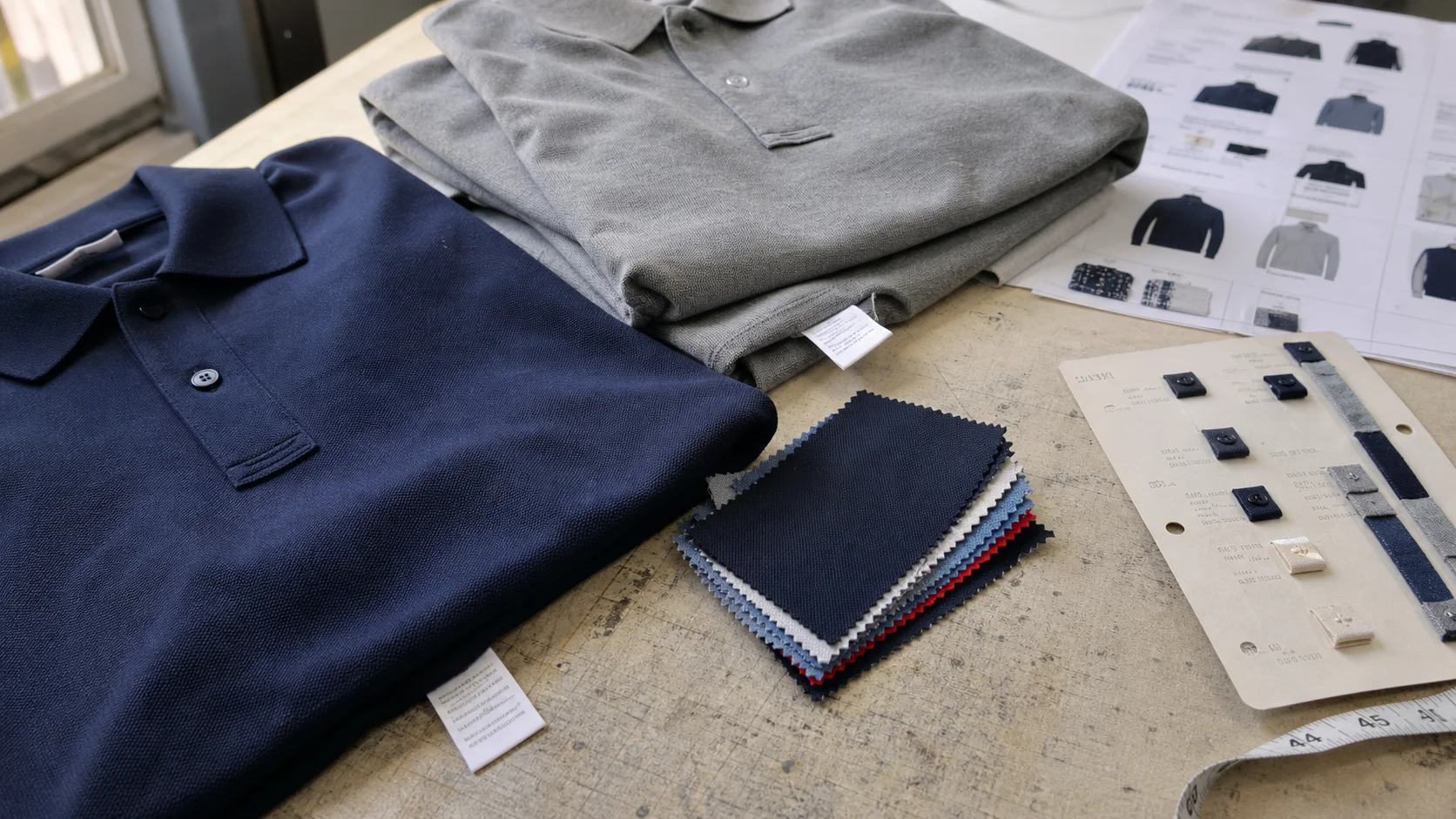 Private Label Uniform Polos for Compliance Labeling