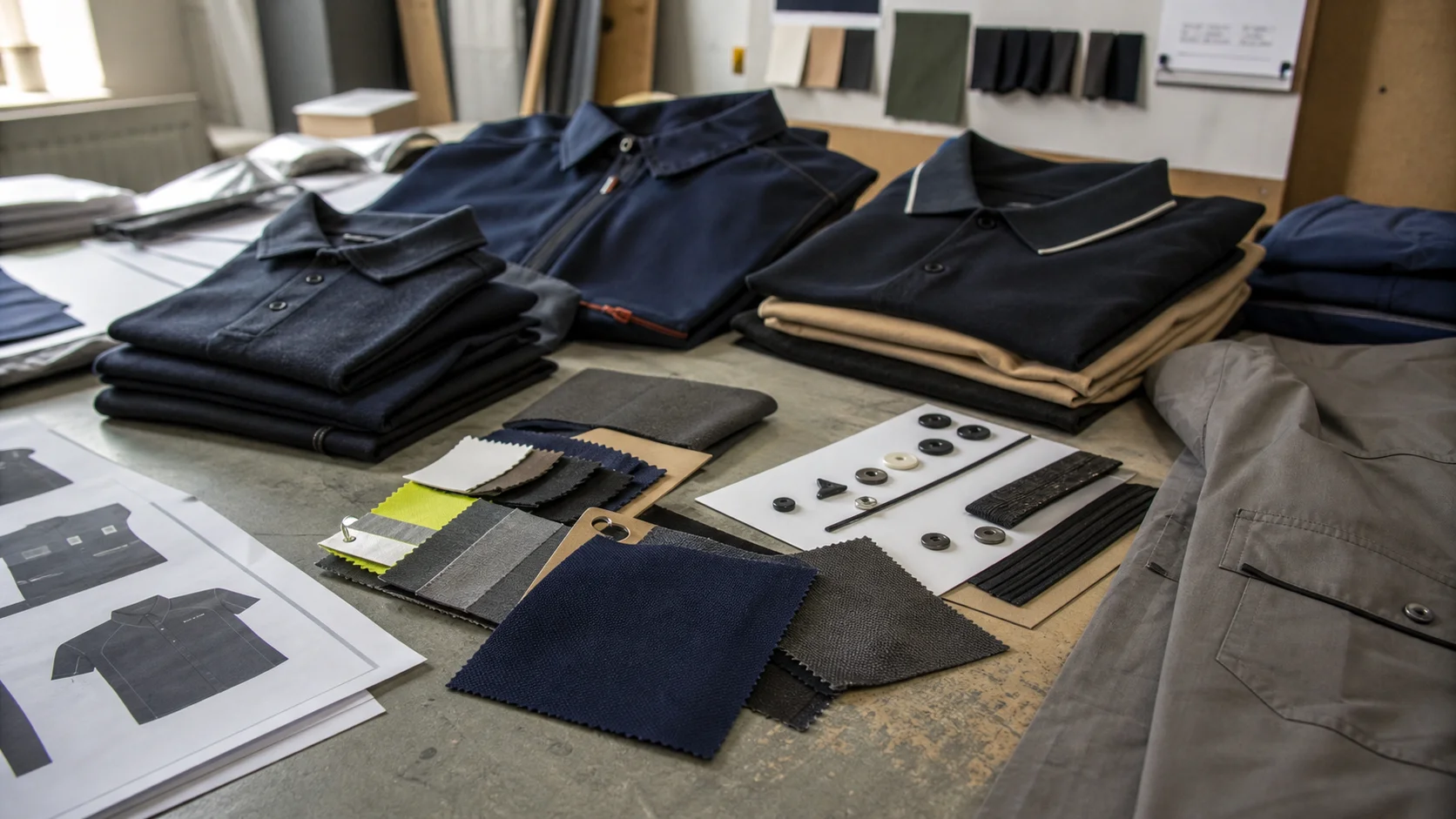 Private Label Uniforms for Franchise Fabric Testing
