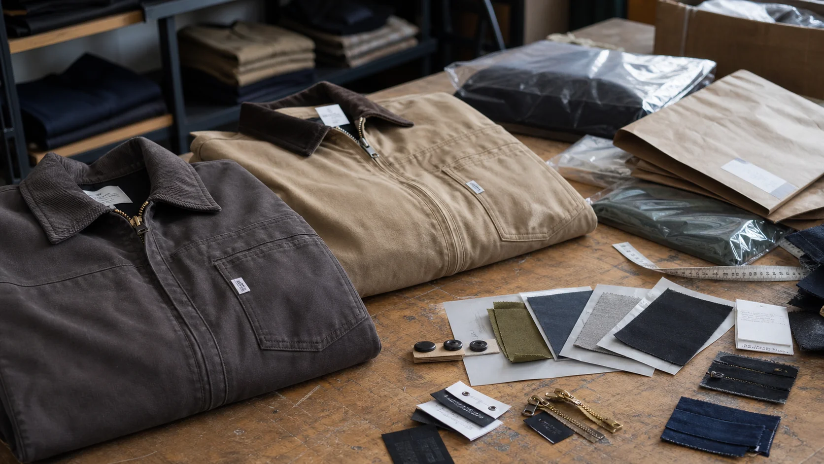 Private Label Work Jacket Packaging Cost Breakdown