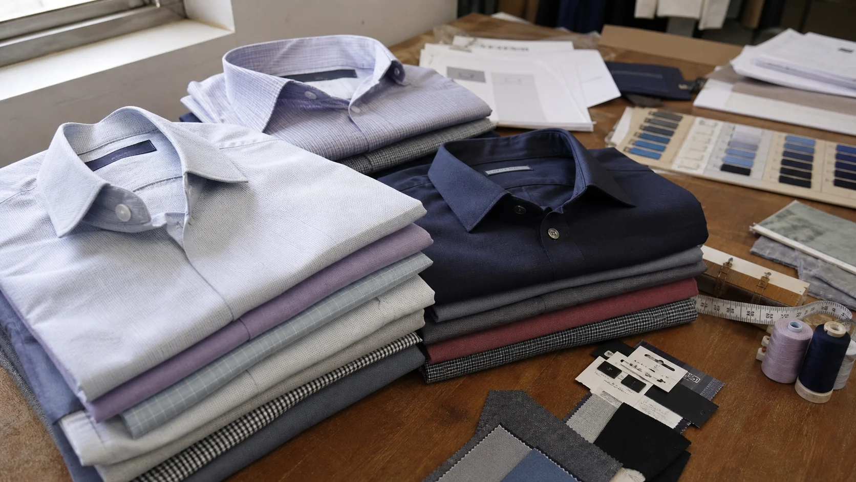 Private Label Woven Shirt Tech Pack Cost for Officewear