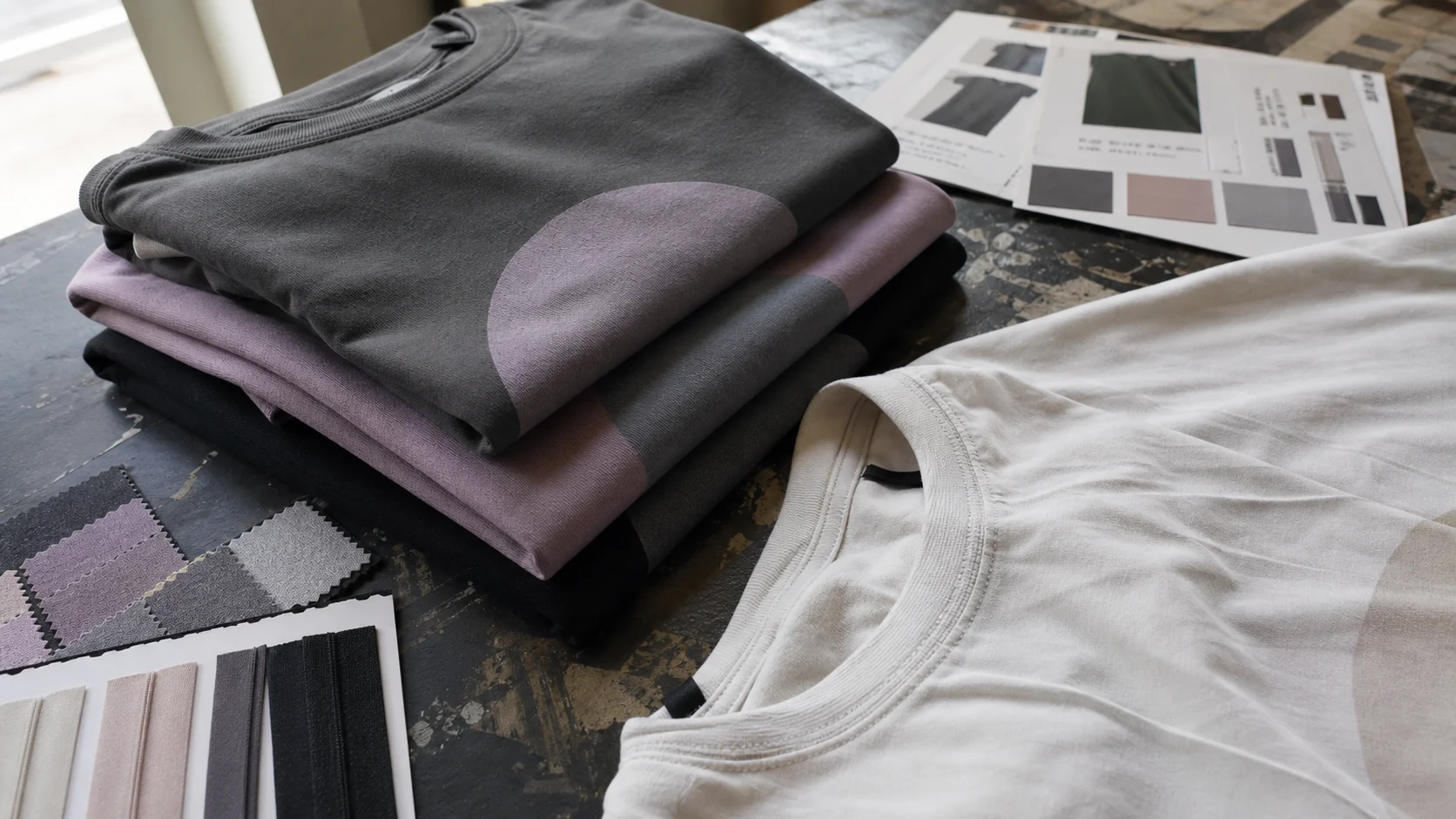 Private Label Yoga Studio Tees with DTG Printing