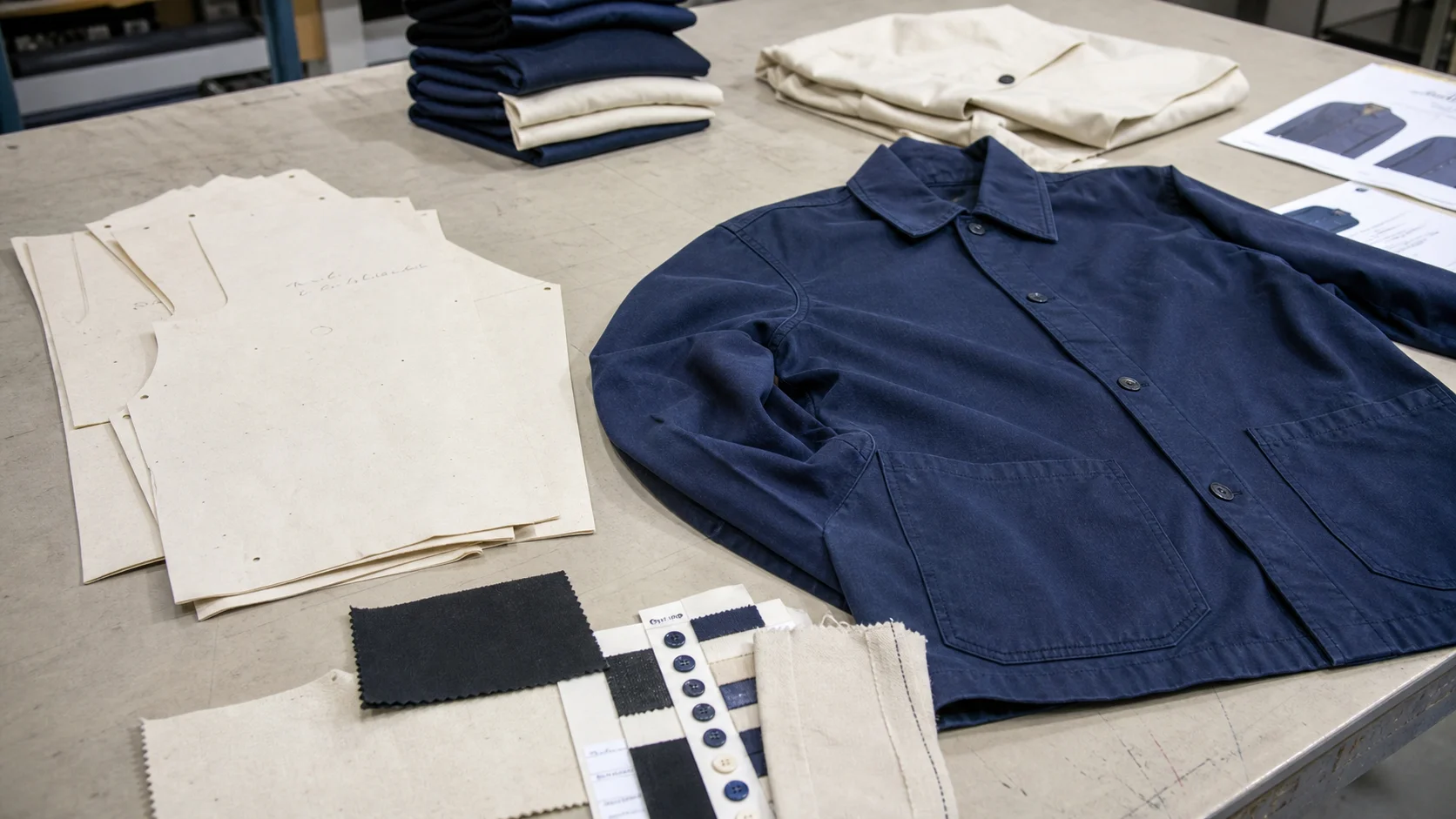 Reclaimed Cotton Coat Size Grading for Safety Teams