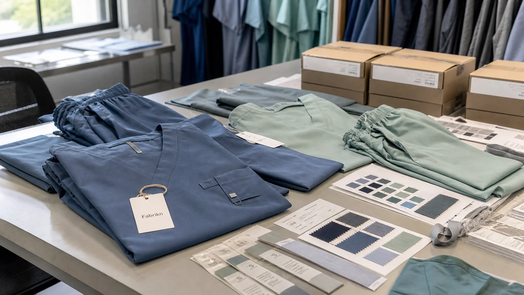 Private Label Scrubs MOQ for Startup Brand Launches