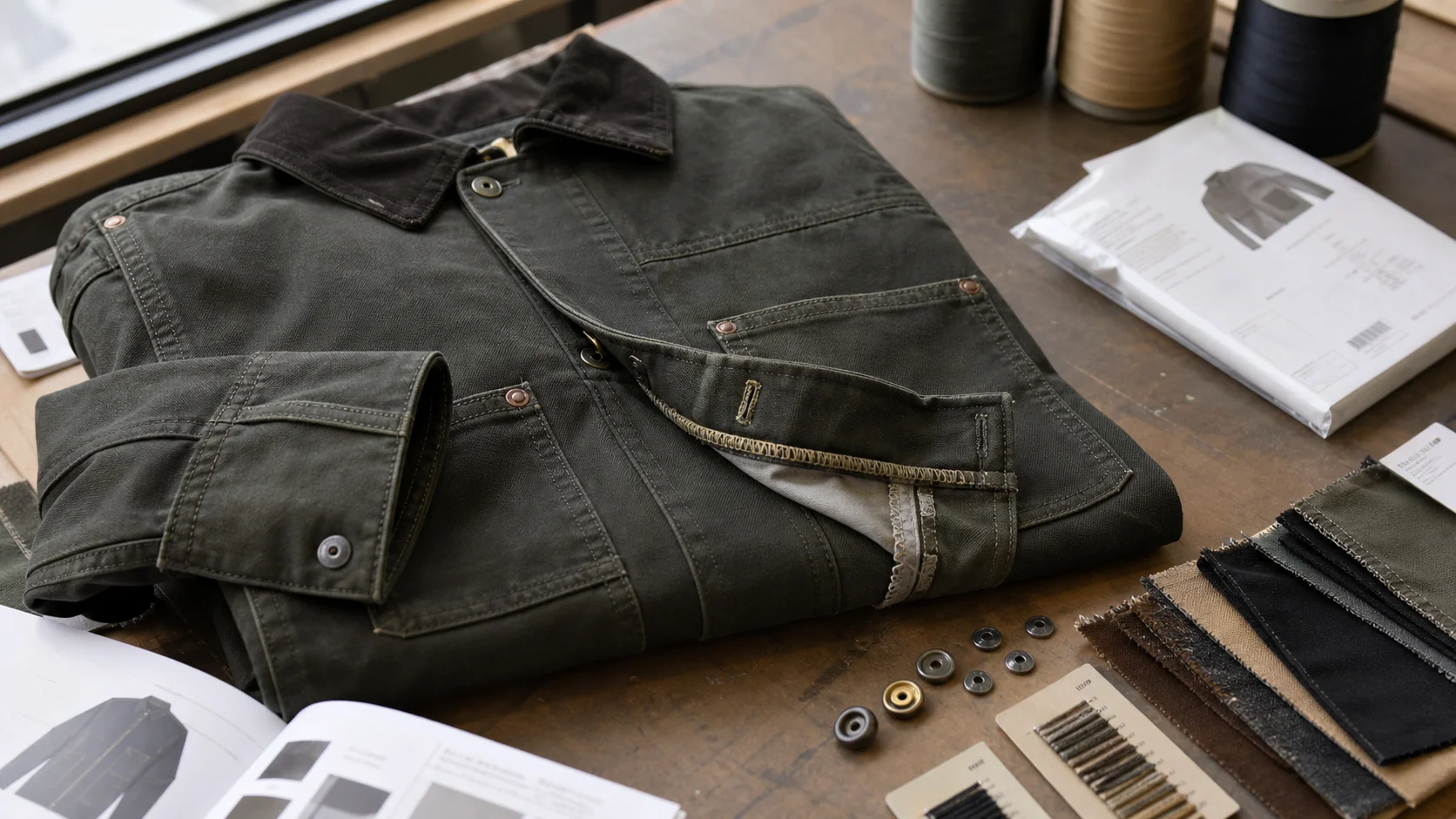Repairable Work Jacket Trim Sourcing for Marinas