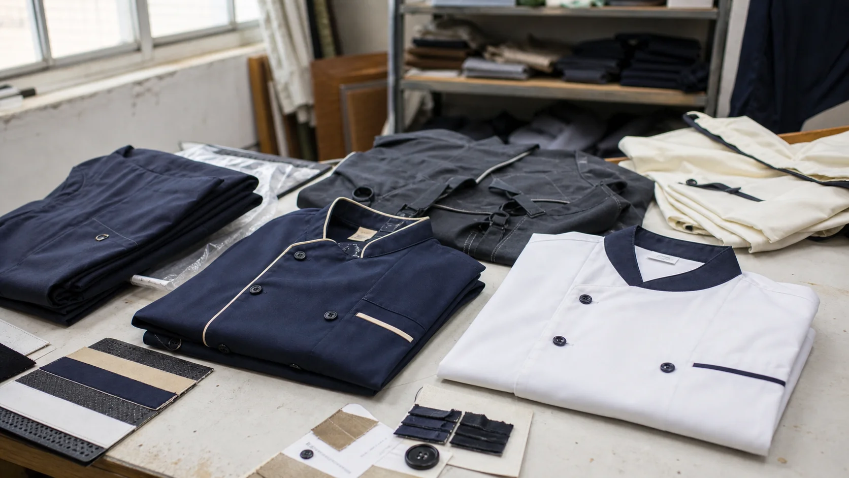Restaurant Staff Uniform Tech Packs for Private Label