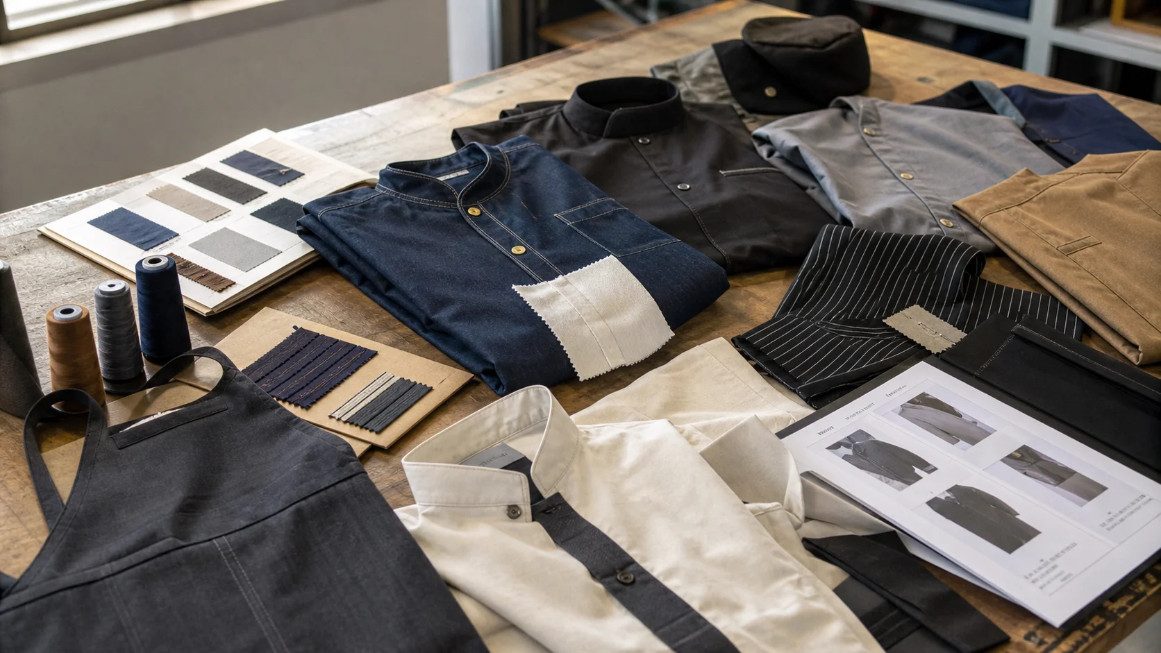 Restaurant Uniform Tech Packs for Private Label Buyers