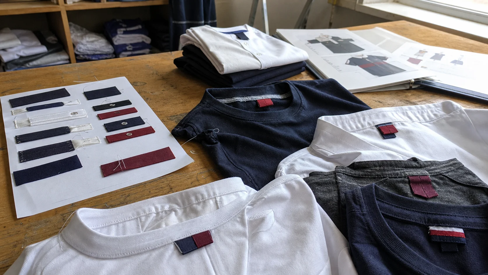 Back Neck Tab Trim Sourcing Review for Schools