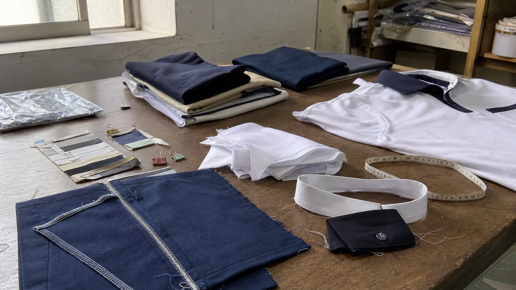 Contrast Bartack Map Testing for School Uniform Buyers