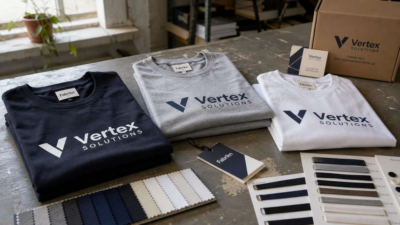 Screen-Printed T-Shirts for Corporate Gifts