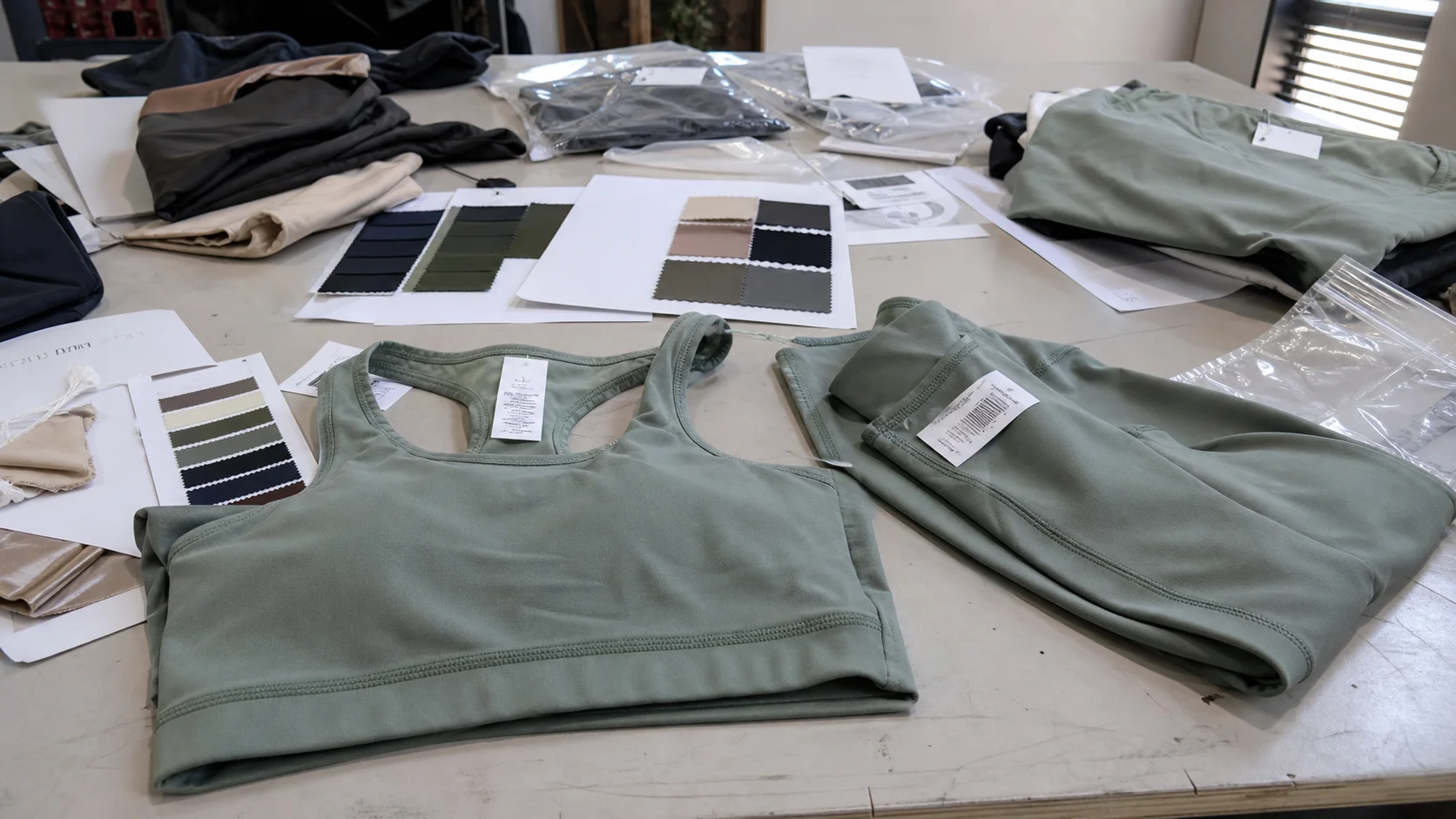 Custom Screen-Printed Activewear Sets for Procurement
