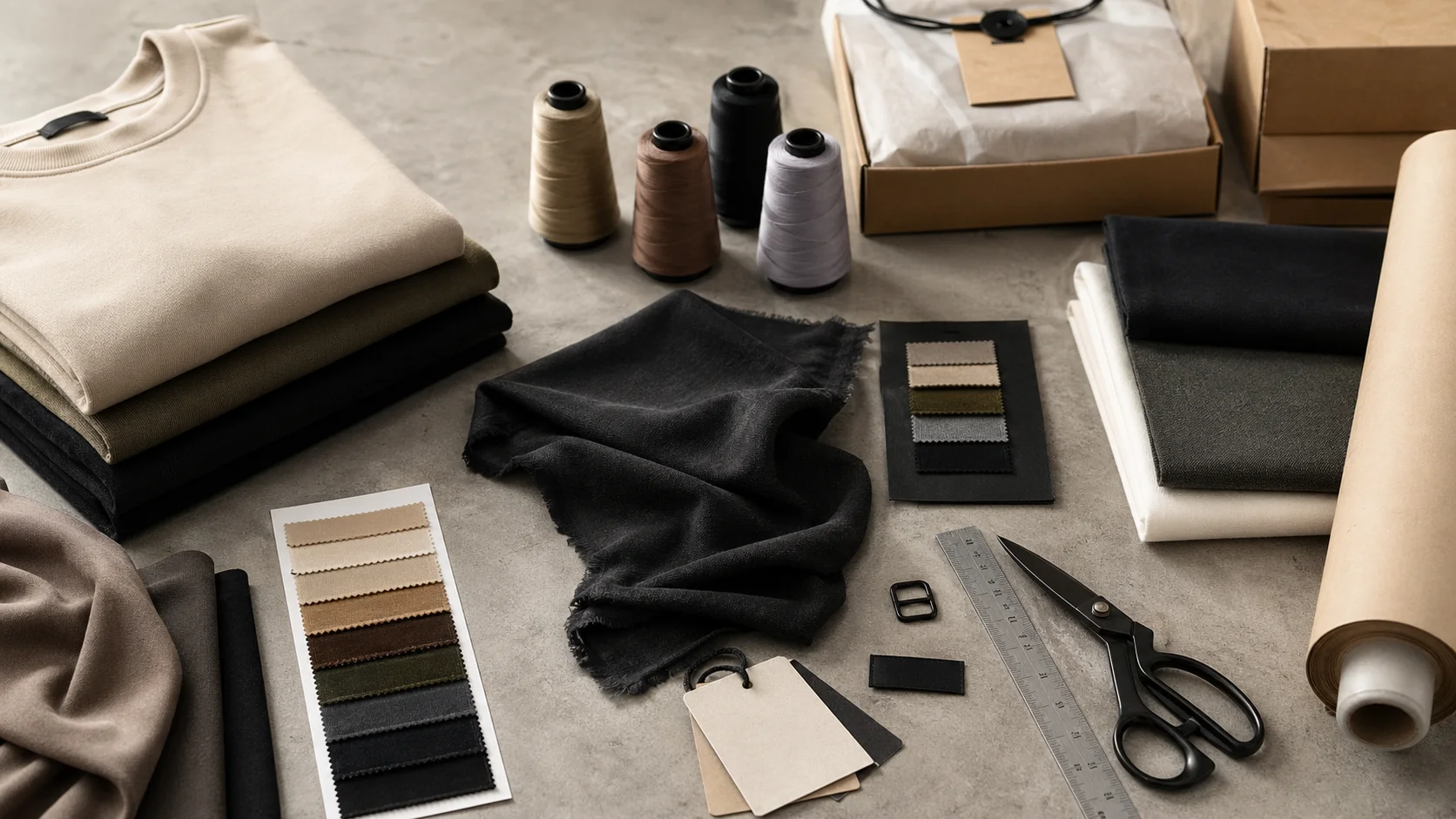 Branded Clothing Packaging Insert Design