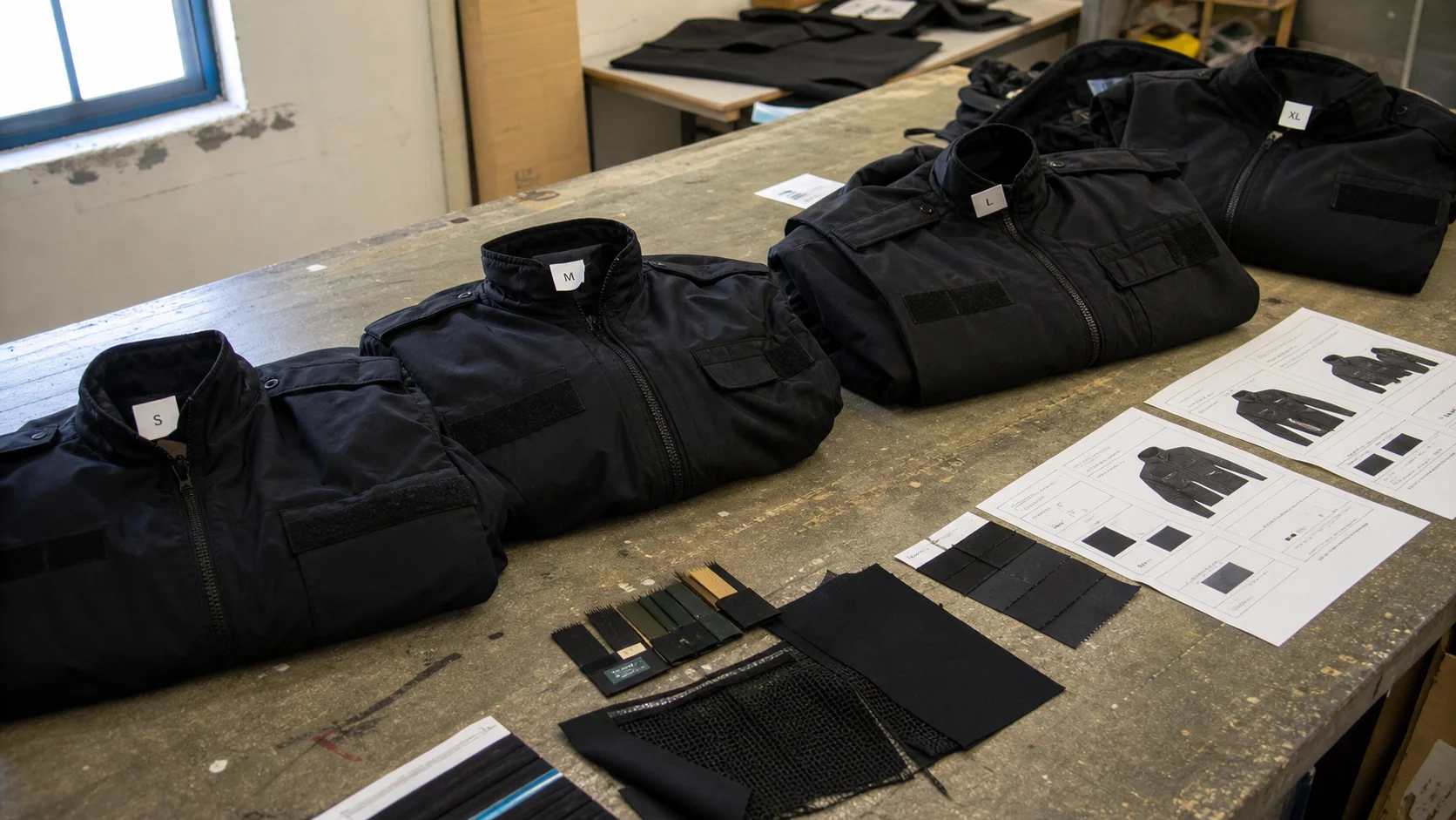 Storm Jacket Size Grading Review for Crews
