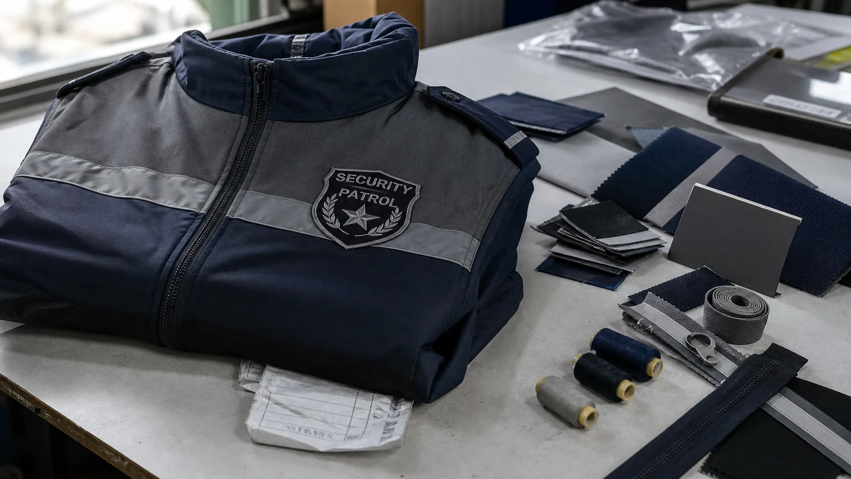 Security Patrol Jacket Embroidery MOQ: What Buyers Need