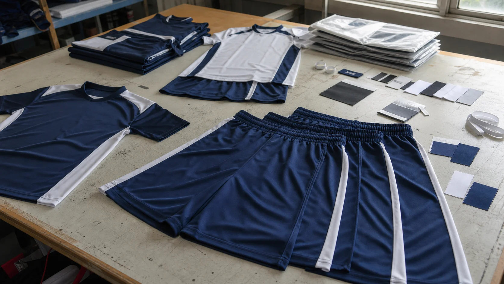 Size Grading Sports Kits for Low-MOQ Orders