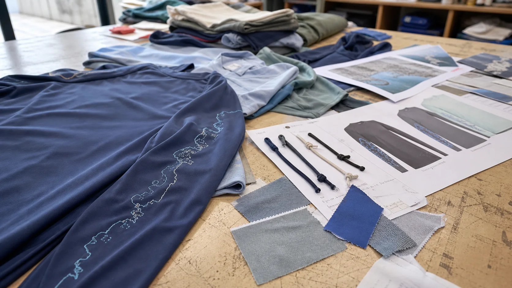 Sleeve Print Map Audit for Food Hall Uniform Buyers