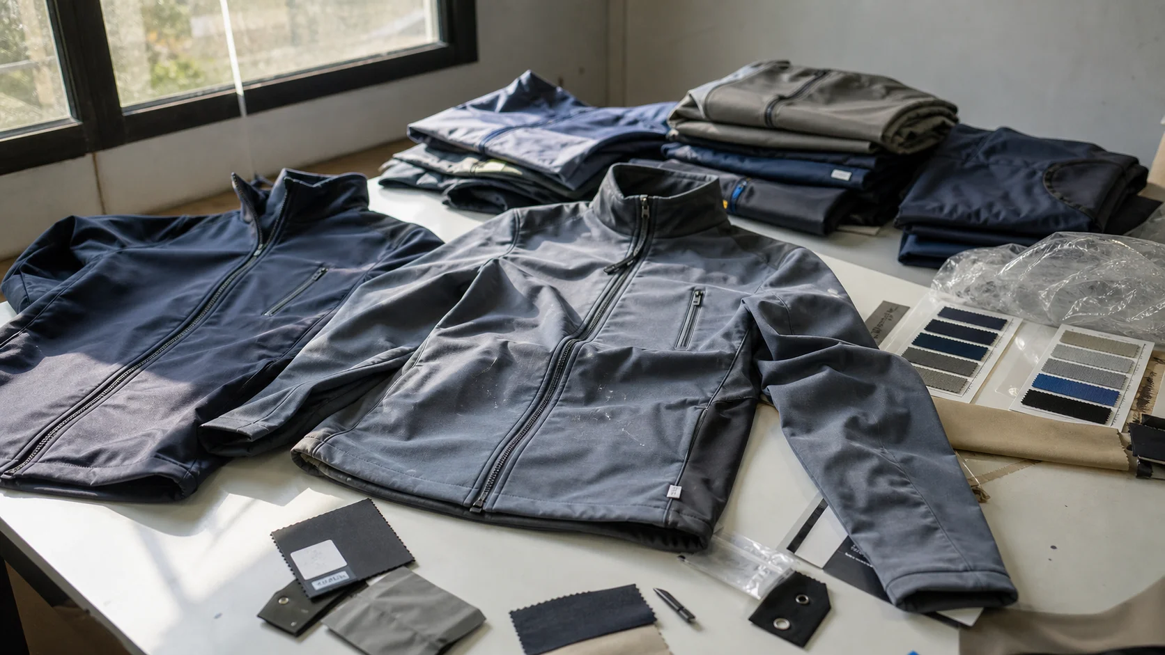 Softshell Jacket Defect Sorting for Restaurant Buyers