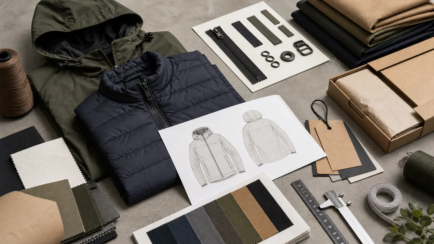 Premium Clothing Box Design: Board and Inserts