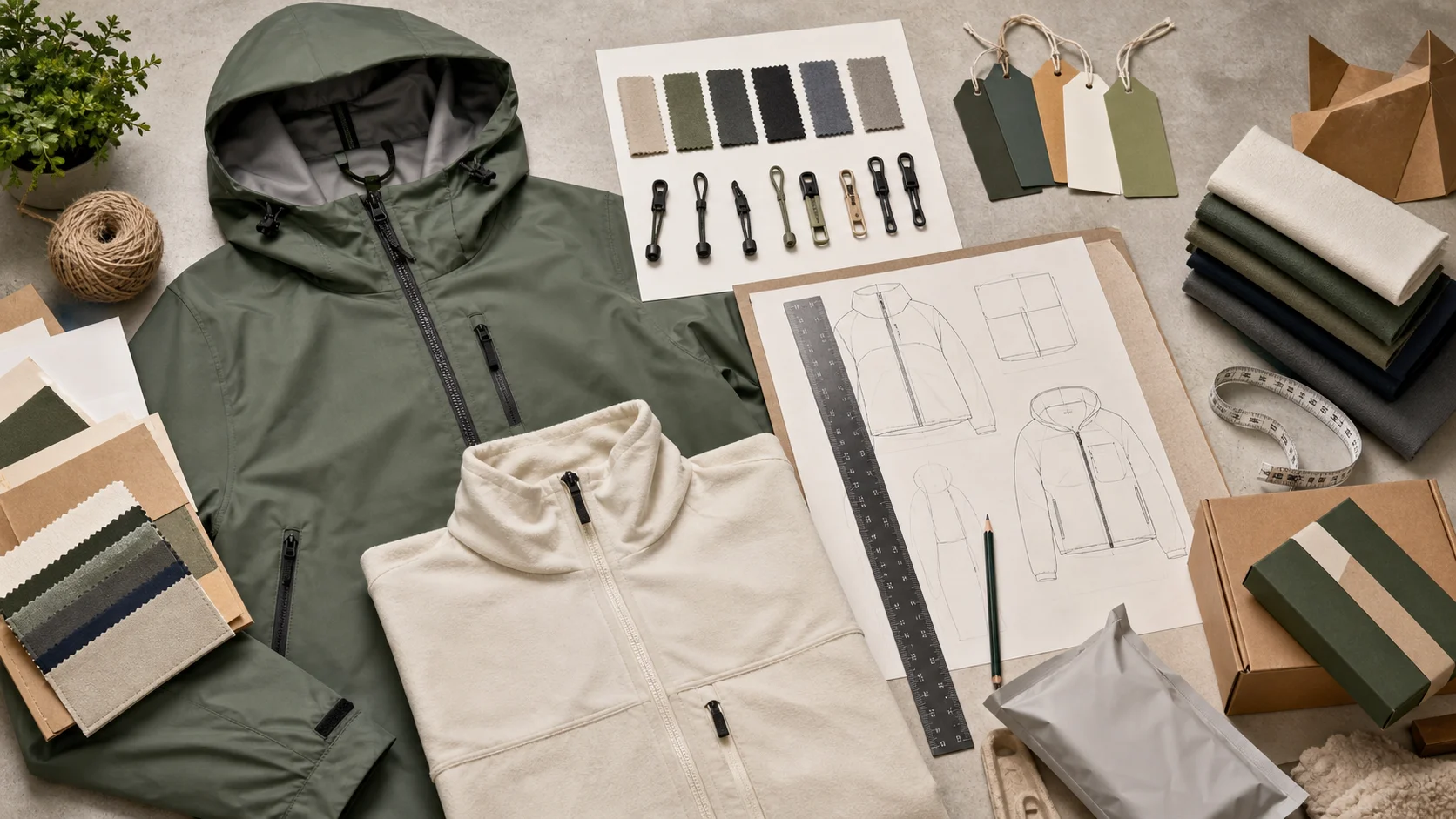 Branded Sticker Sheets for Apparel Packaging