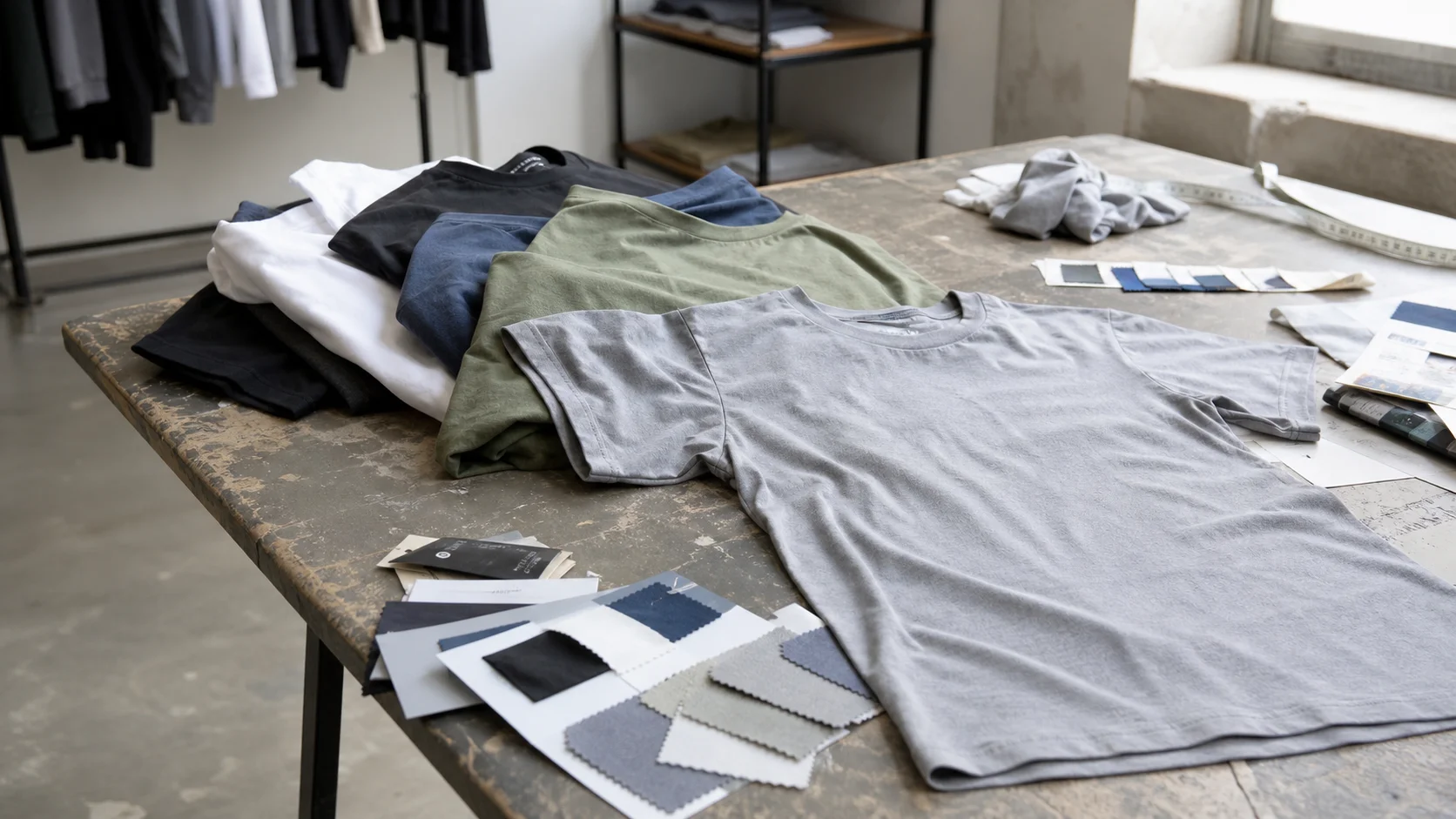 Tech Pack T-Shirts for Private Label Sample Rooms