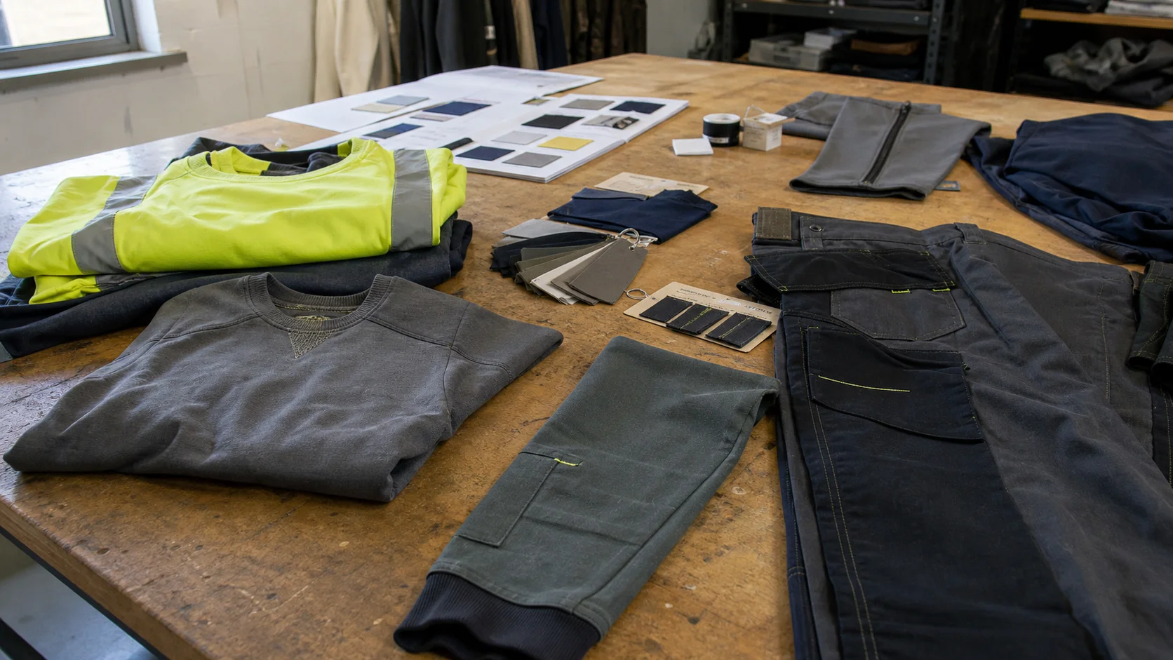 Tech Packs for Low-MOQ Construction Crewwear