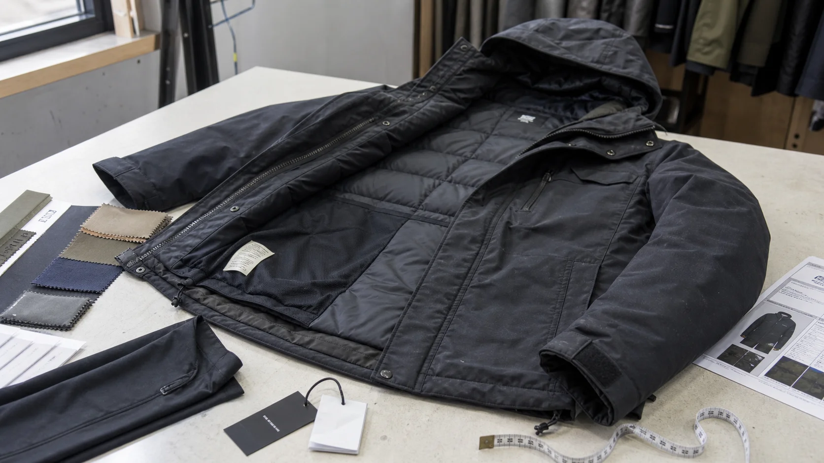 Thermal Parka Size Grading Review for Retail Ops