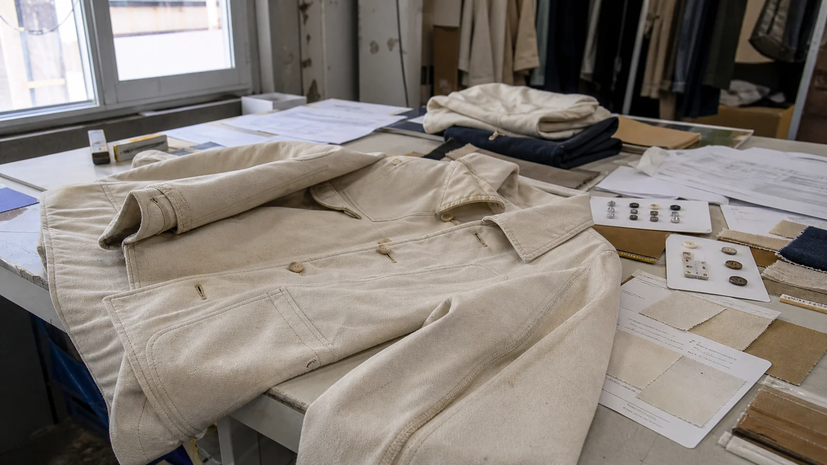 Undyed Twill Coat Scorecard for Buyer Vetting