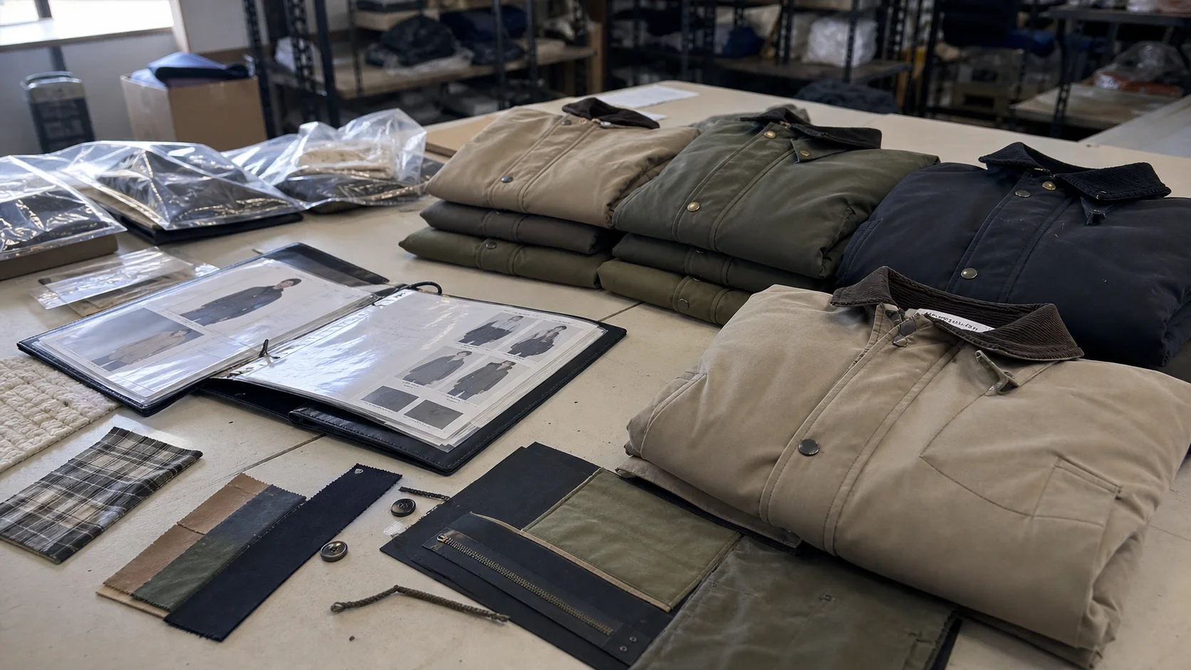 Warehouse Coat Size Grading for Club Buyers