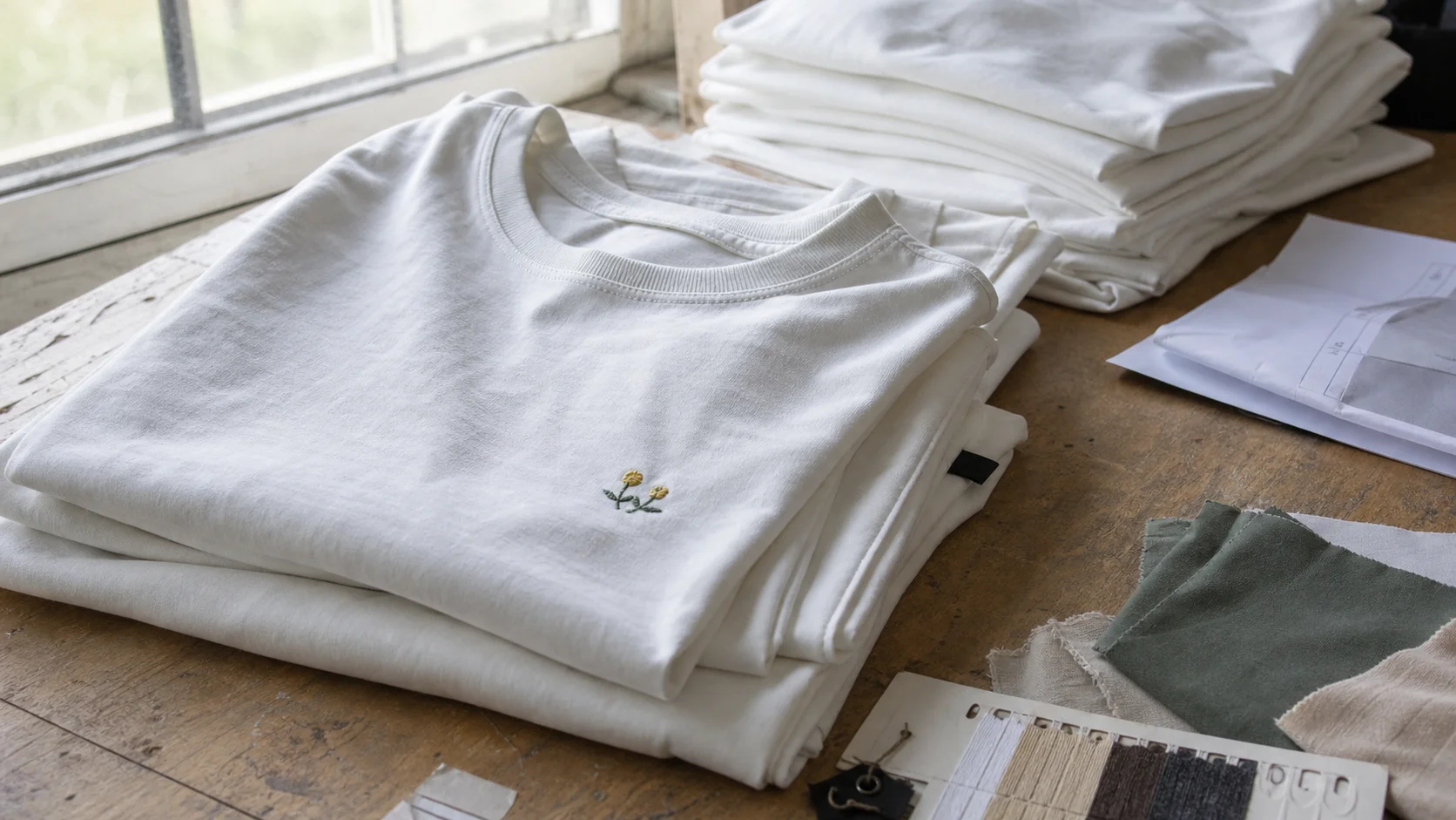 Buy White Label Embroidered Tees for Resort Orders