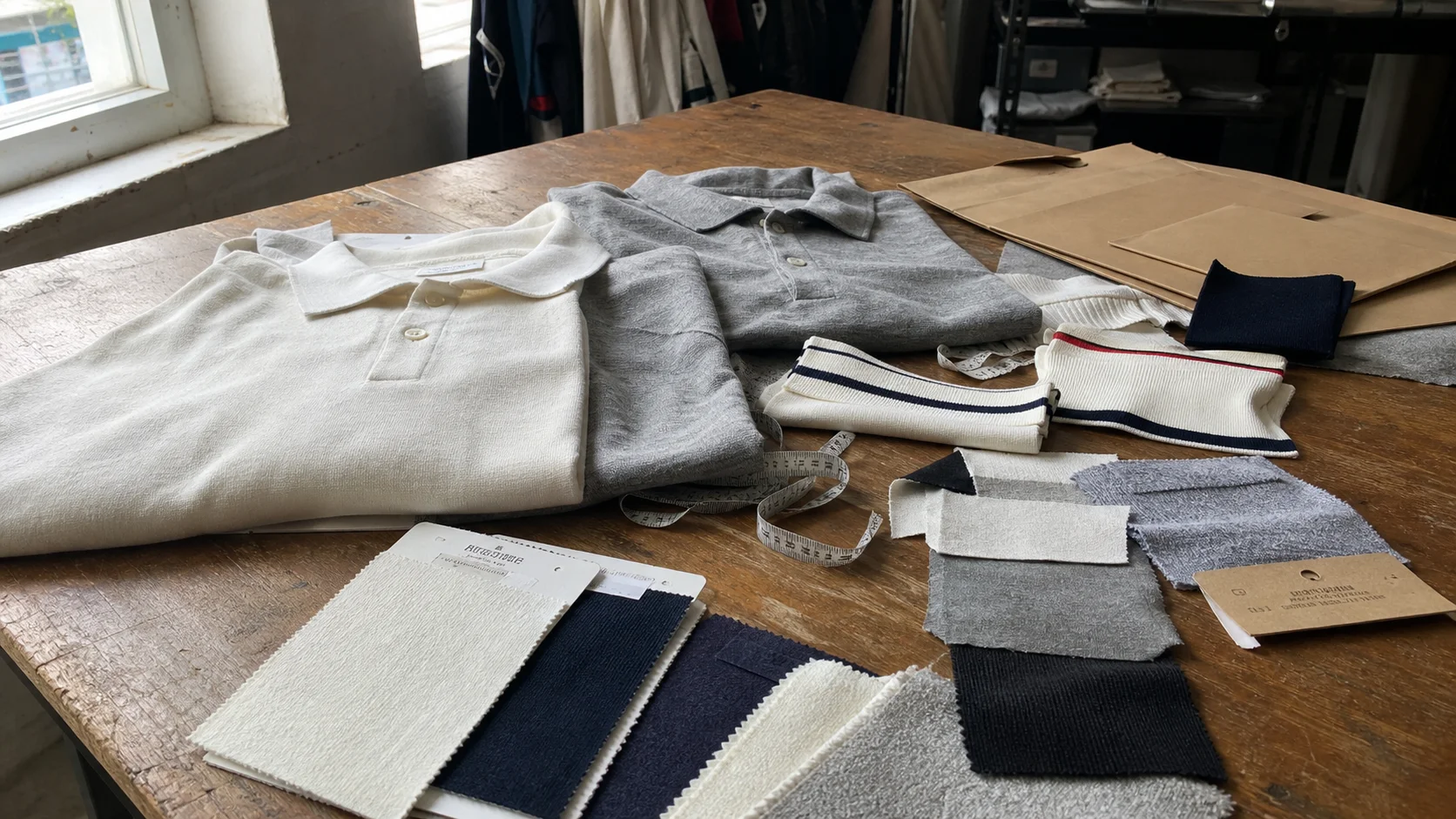 White Label Polo and Knitwear Trim Sourcing