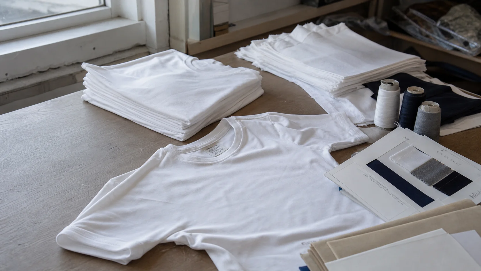 White Label T-Shirts for Wholesale Sample Approval