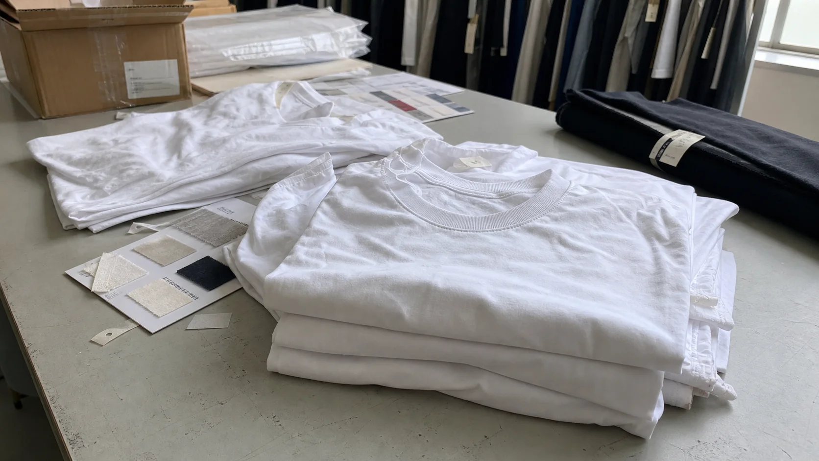 White Label Tees: Buyer's Fabric Tests & Carton Labels