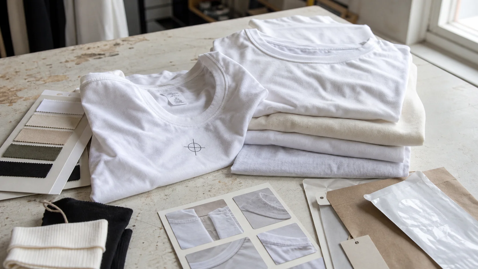 White Label Women's Tees Screen Printed for Boutiques