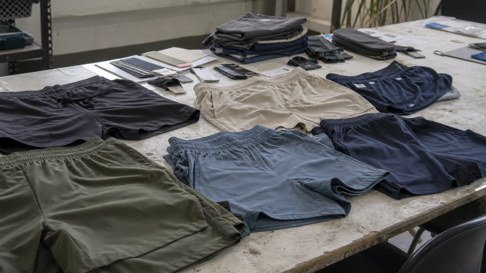 Wholesale Activewear Shorts Fit Samples for Gym Buyers