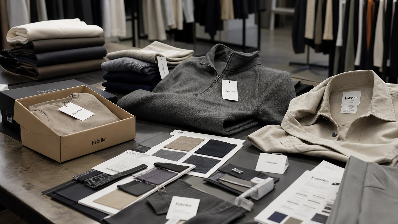 Eco-Friendly Clothing Packaging Boxes
