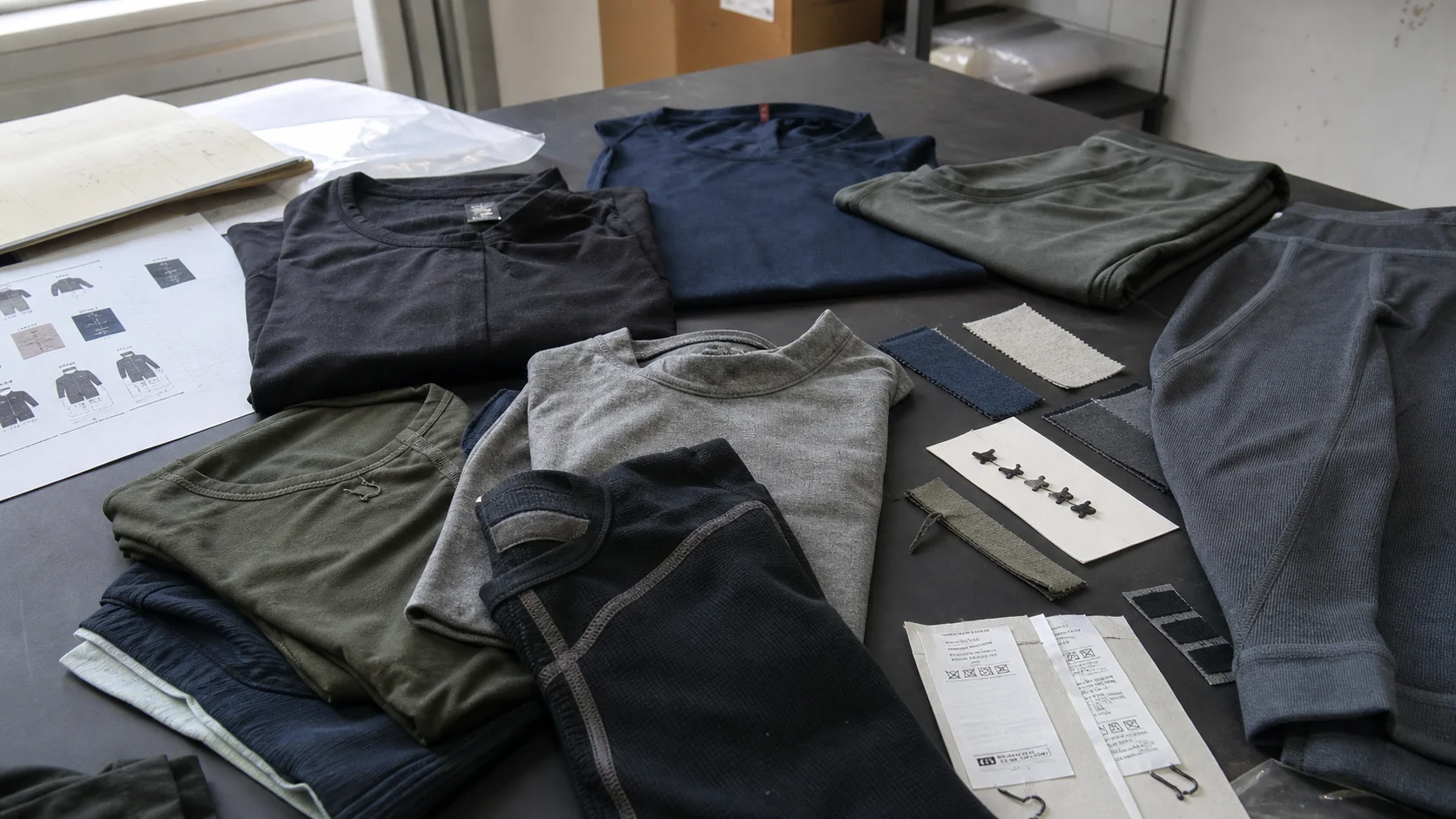 Base Layer Set Colorfastness Audit for Buyers
