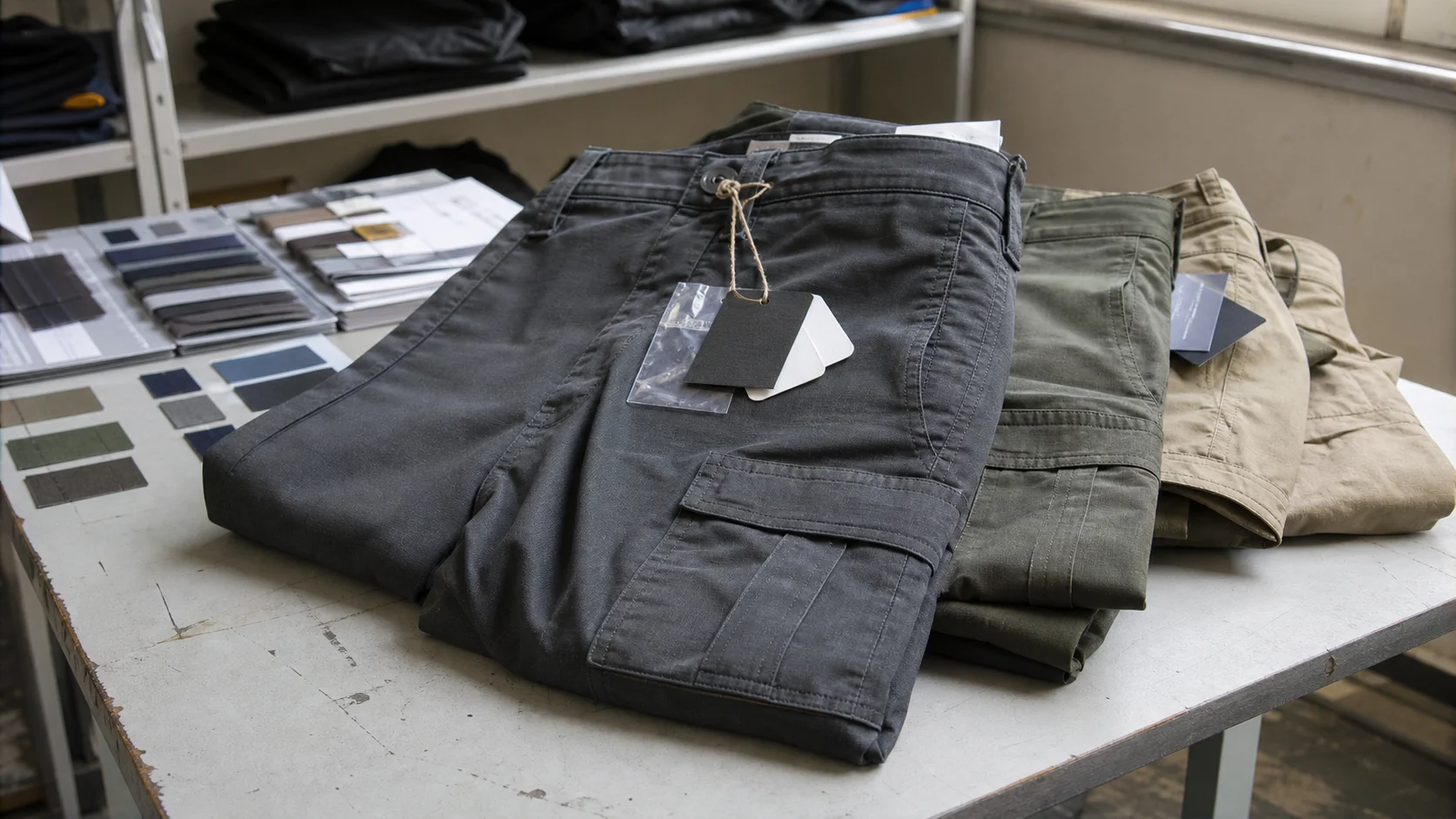 Wholesale Cargo Pants With Hang Tags for Warehouse Teams