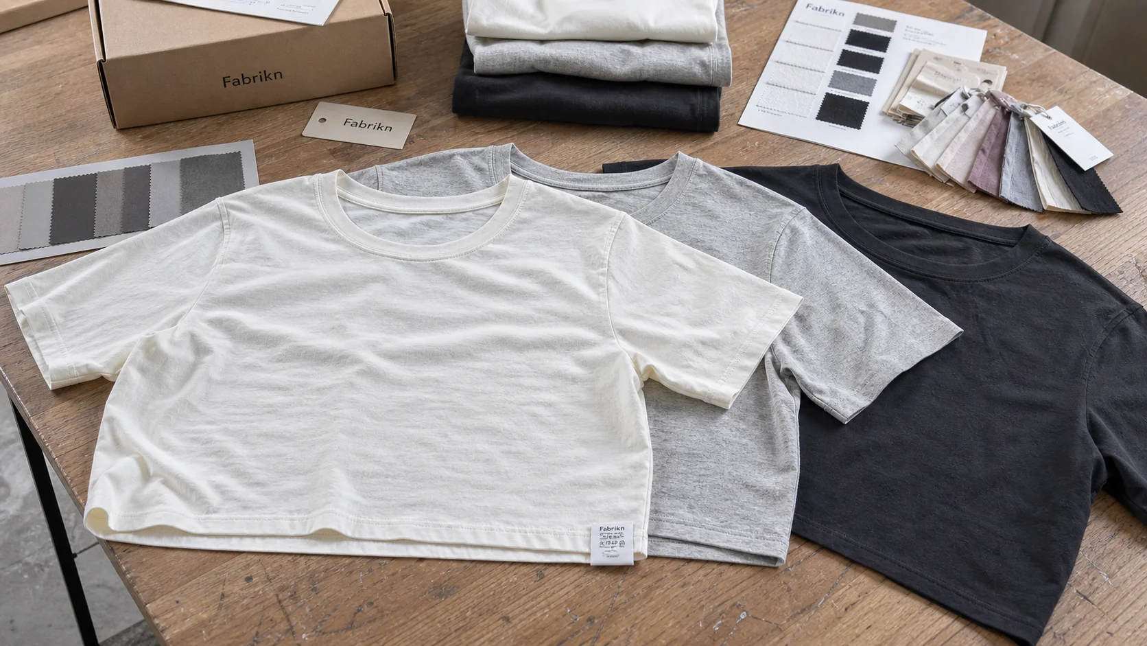 Wholesale Cut-and-Sew Cropped Tees for Retail Buyers