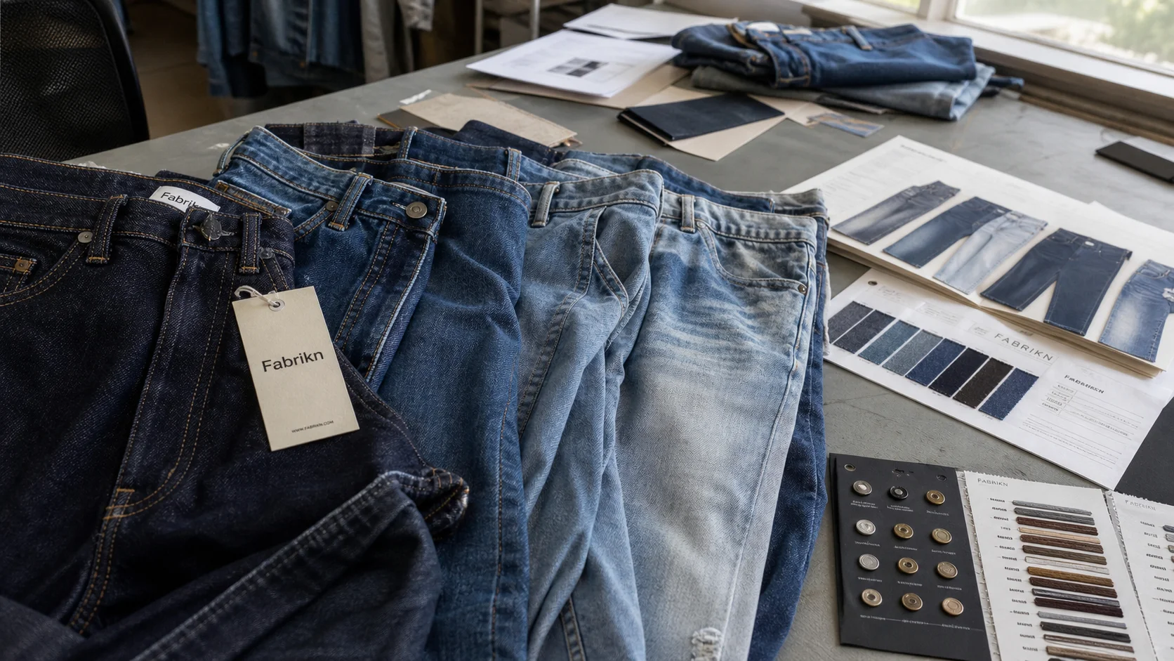 Jeans Manufacturer with Custom Washes