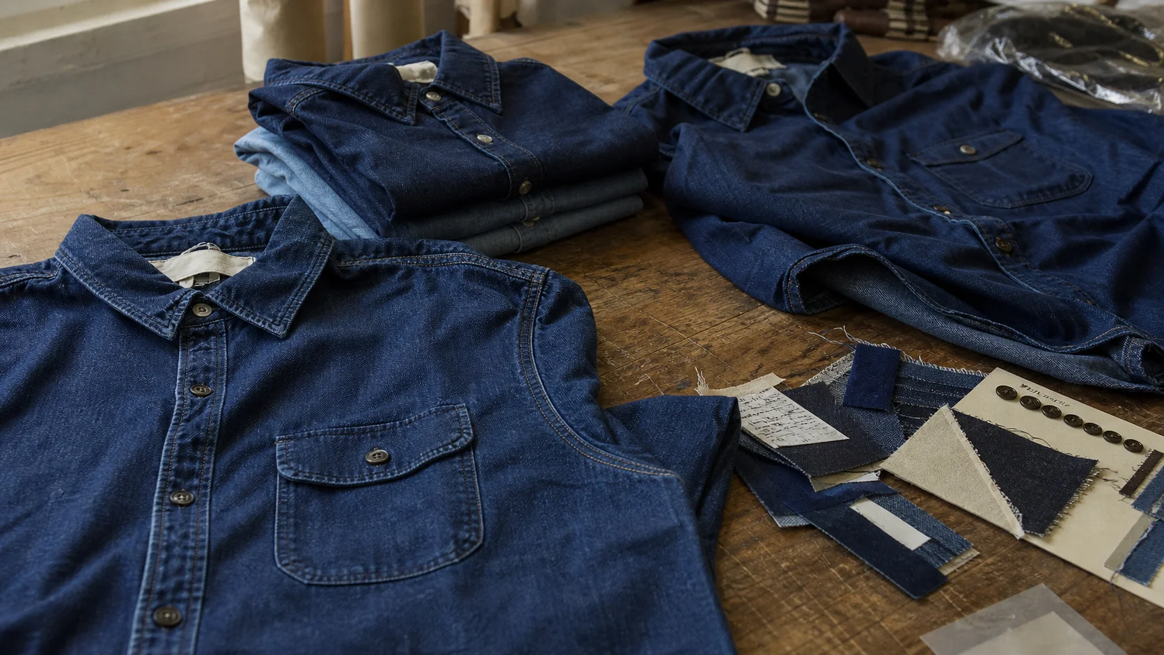 Wholesale Denim Shirts with MOQ for Boutique Labels